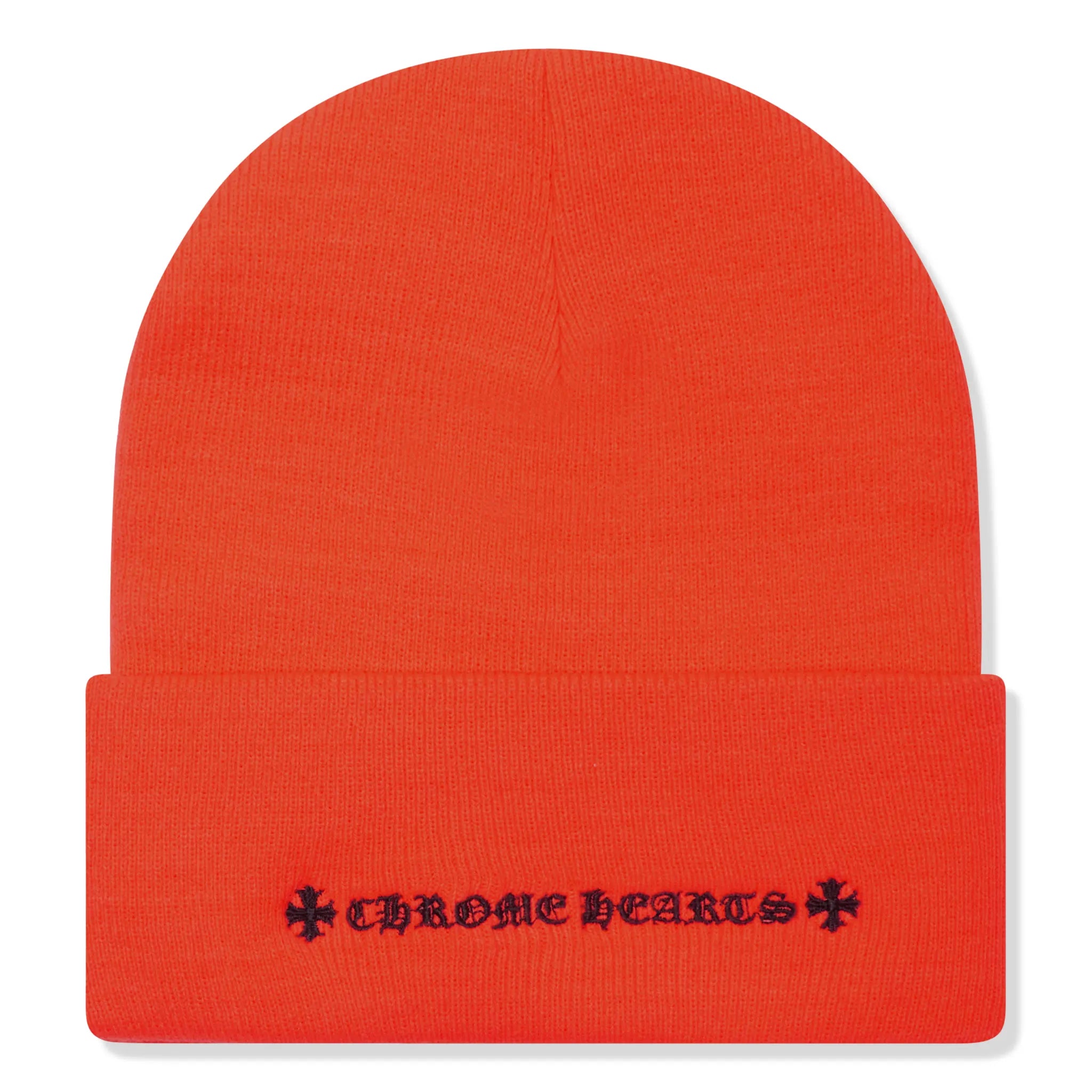 Chrome Hearts CH Logo Orange Beanie - view 2