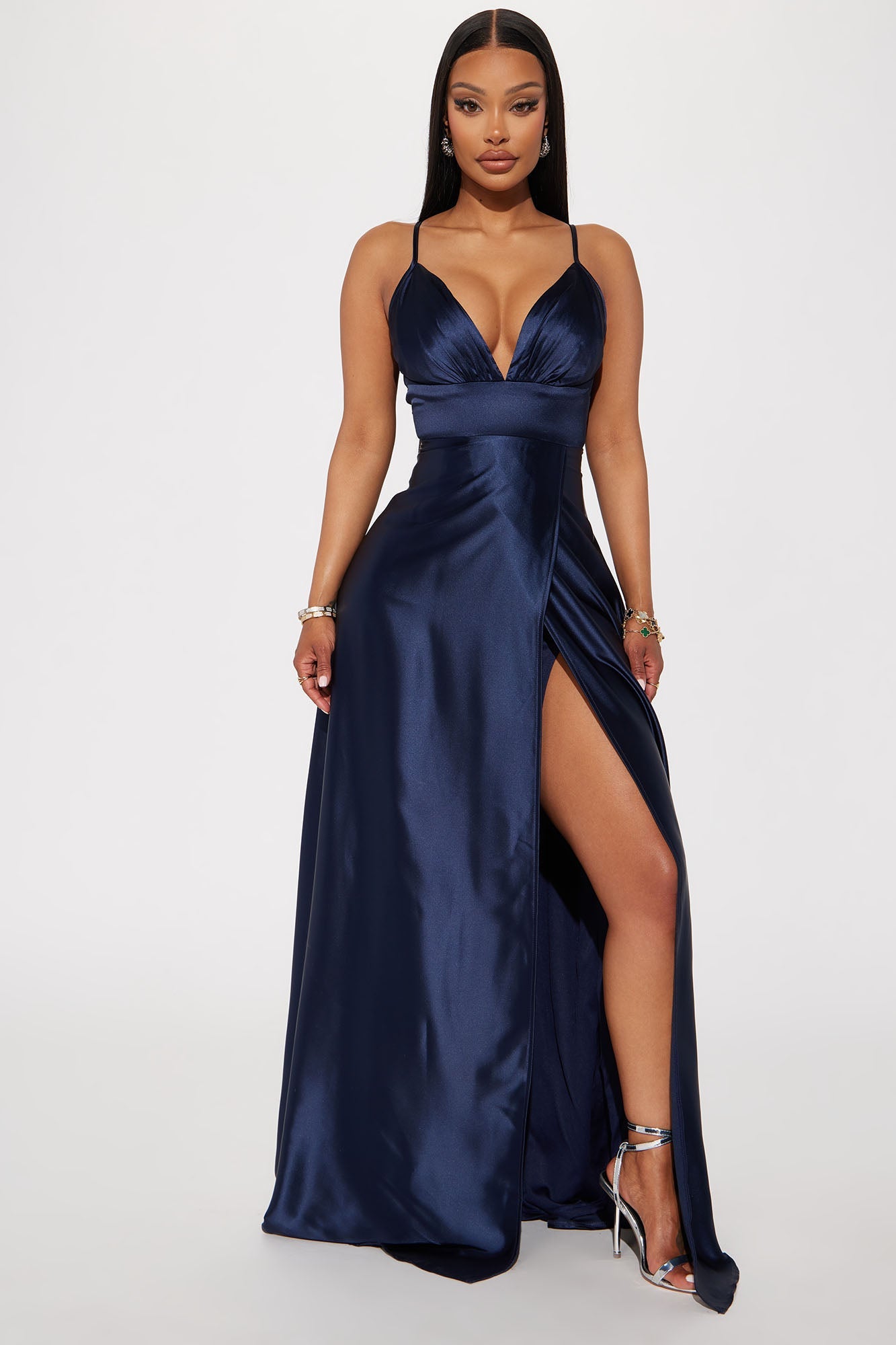 BlackTree Ashlynn Satin Gown
