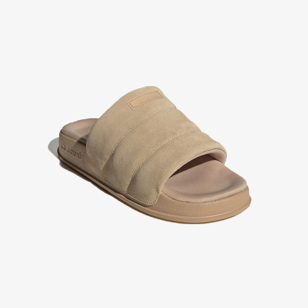 Adidas Originals | ADILETTE ESSENTIAL SLIDES { MAGIC BEIGE