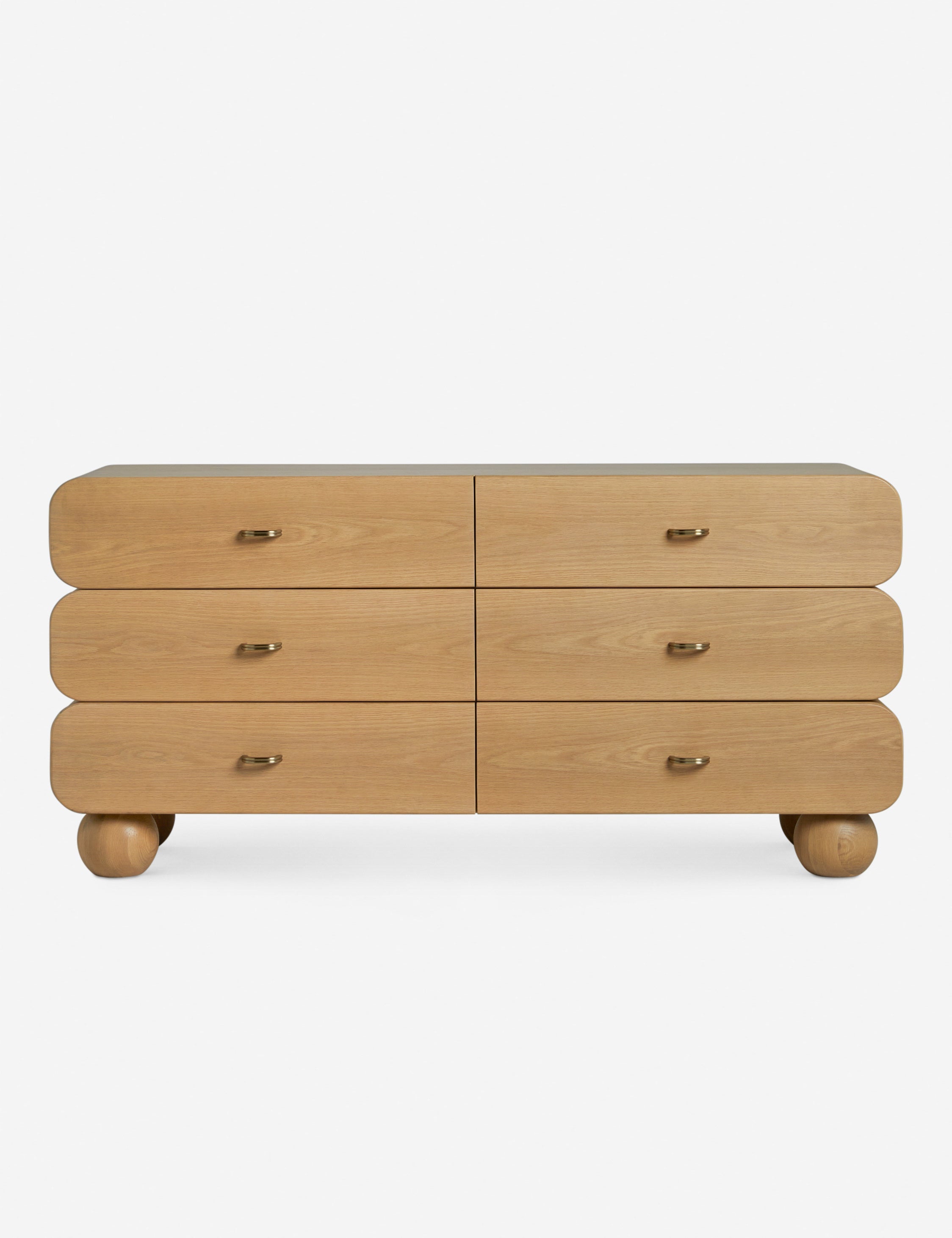 Lulu and Georgia Barberi 6-Drawer Dresser – Light Oak