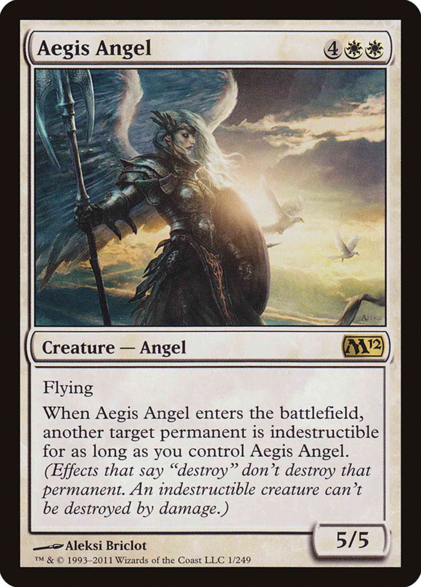 Aegis angel magic – Aegis Angel [Magic 2012] [Non-Foil]