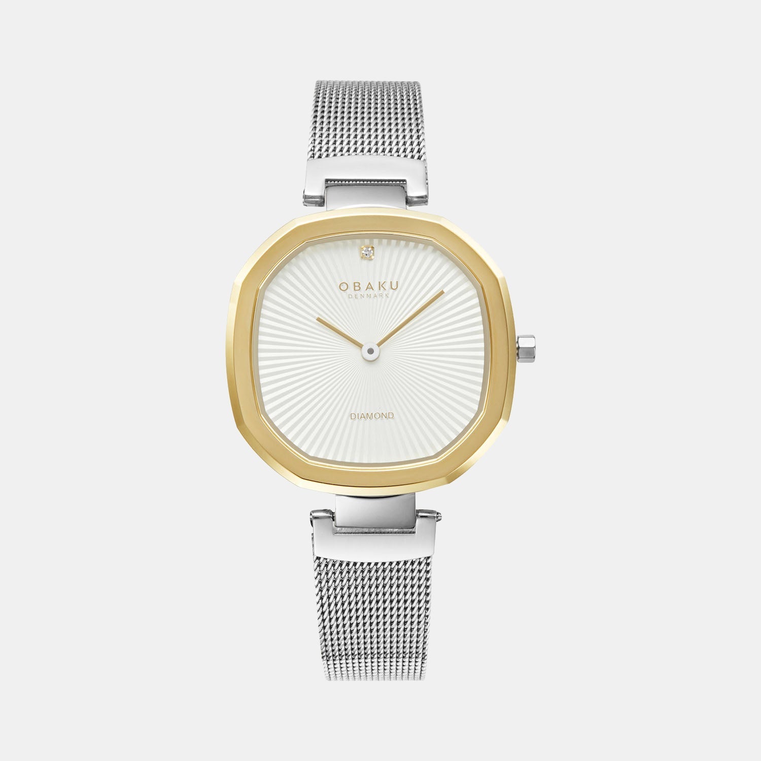 Obaku Brilliant Women Quartz Silver Dial Analog Stainless Steel Watch V277LXFIMC