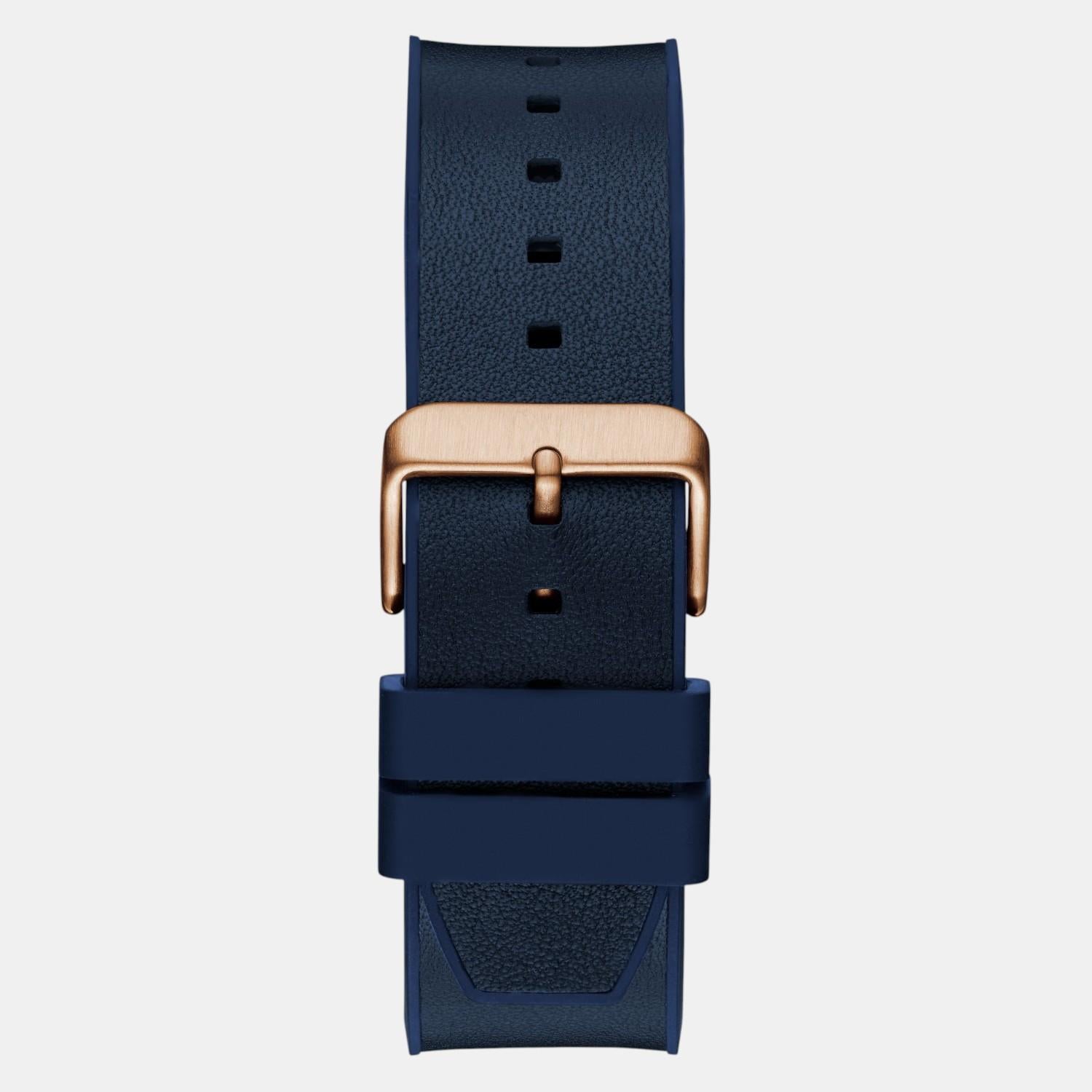 Guess Dress Men Quartz Blue Dial Multi-Function Silicone Watch GW0791G2 - view 5
