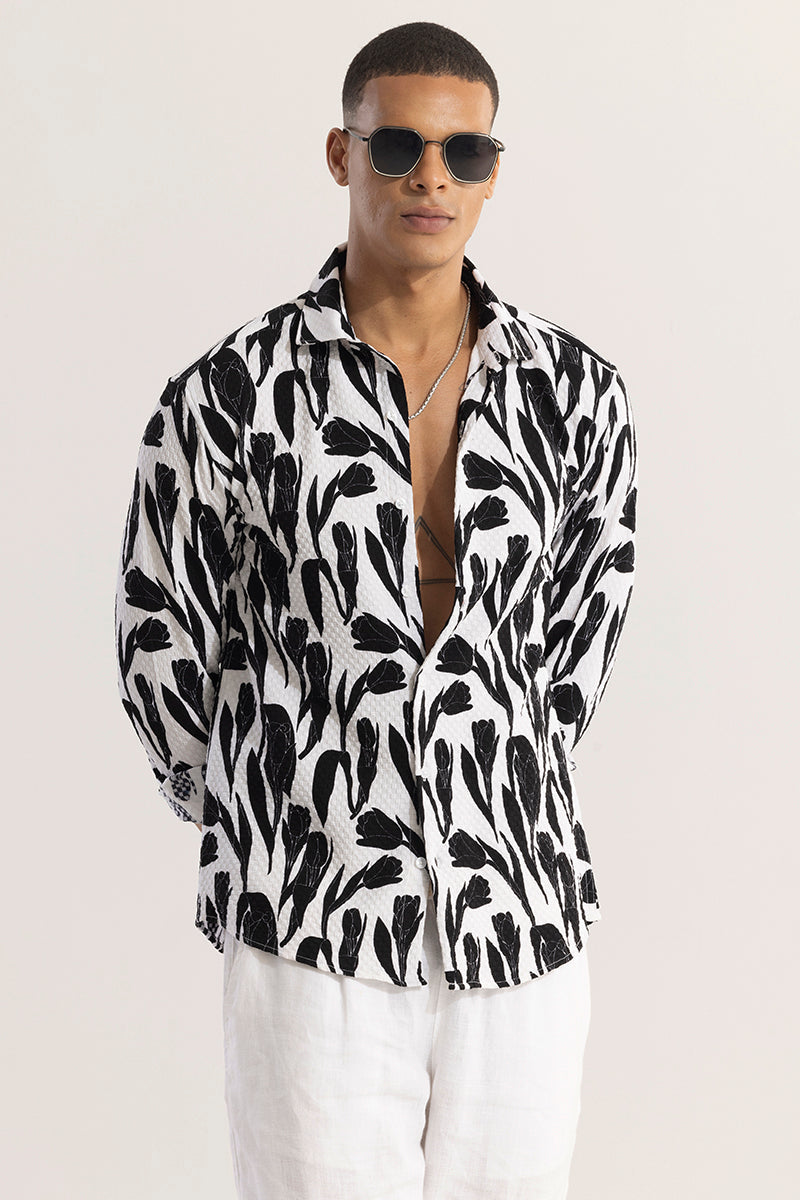 SNITCH Helvola White Shirt