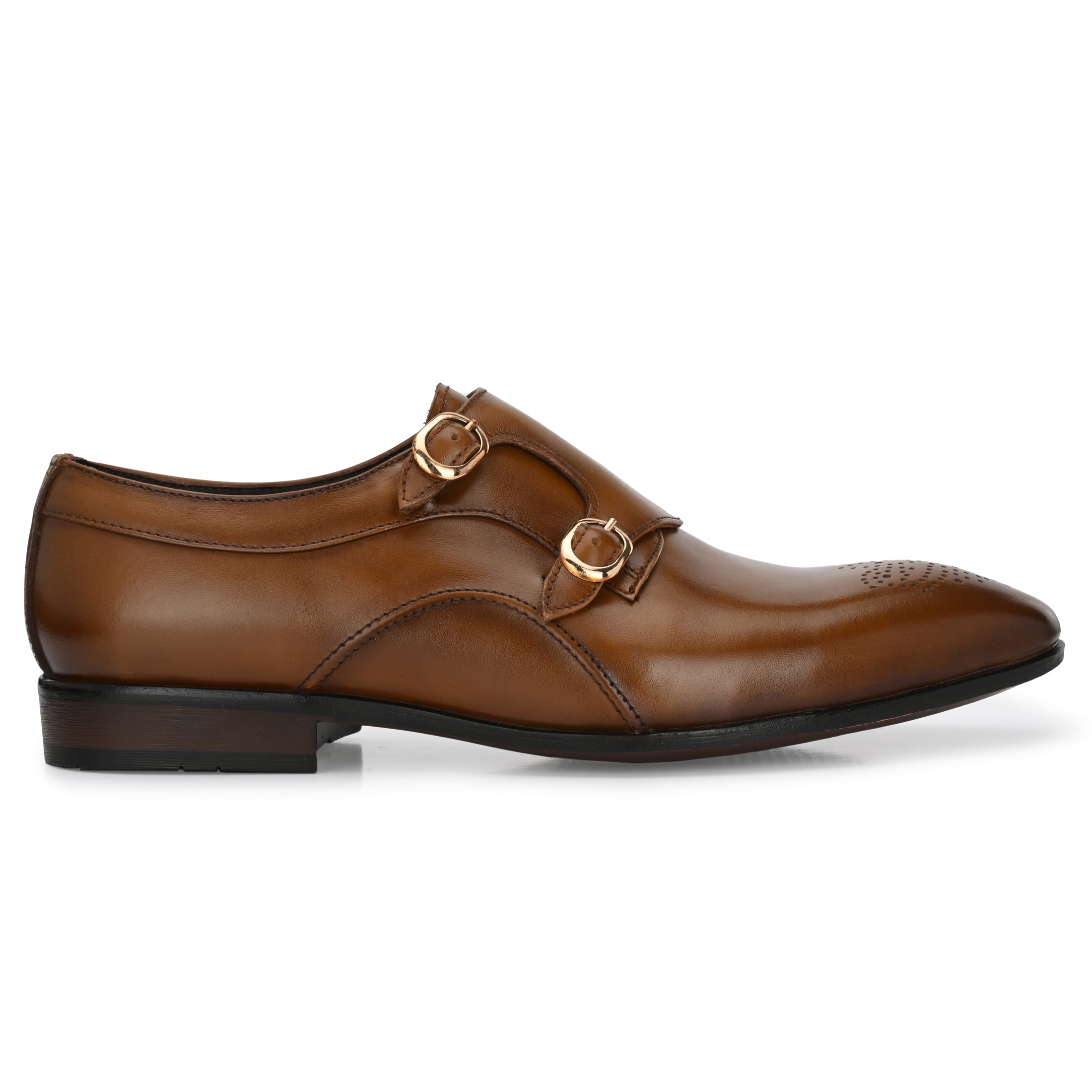 egoss-shoes Formal Leather Buckled Shoes For Men - view 2