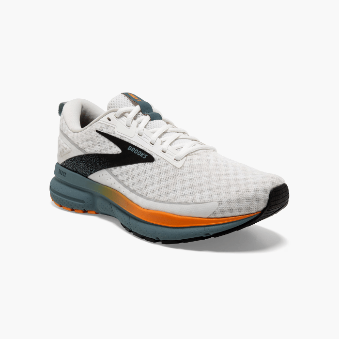 HYPE ELIXIR Brooks Running Trace 3 White/Orange/Goblin Blue - view 2