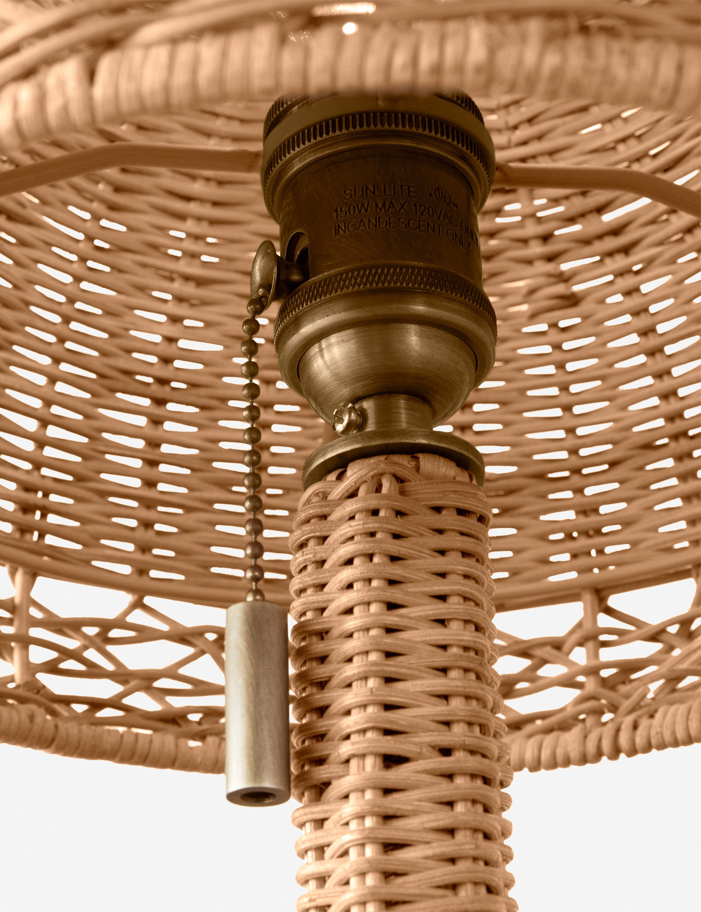 Lulu and Georgia Quinley Table Lamp – Natural - view 9