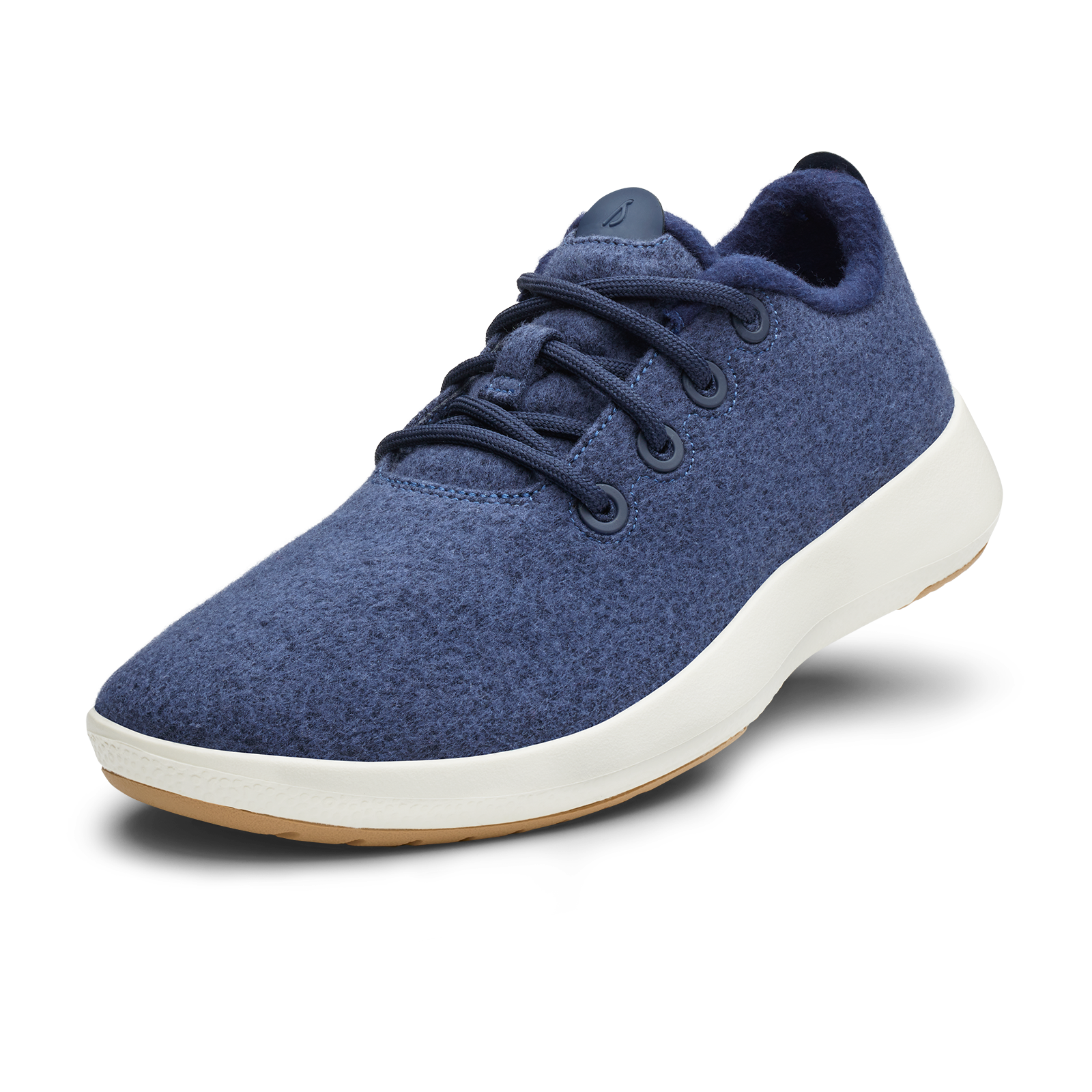 Allbirds Men's Wool Runner Mizzles - Hazy Indigo (Natural White Sole)