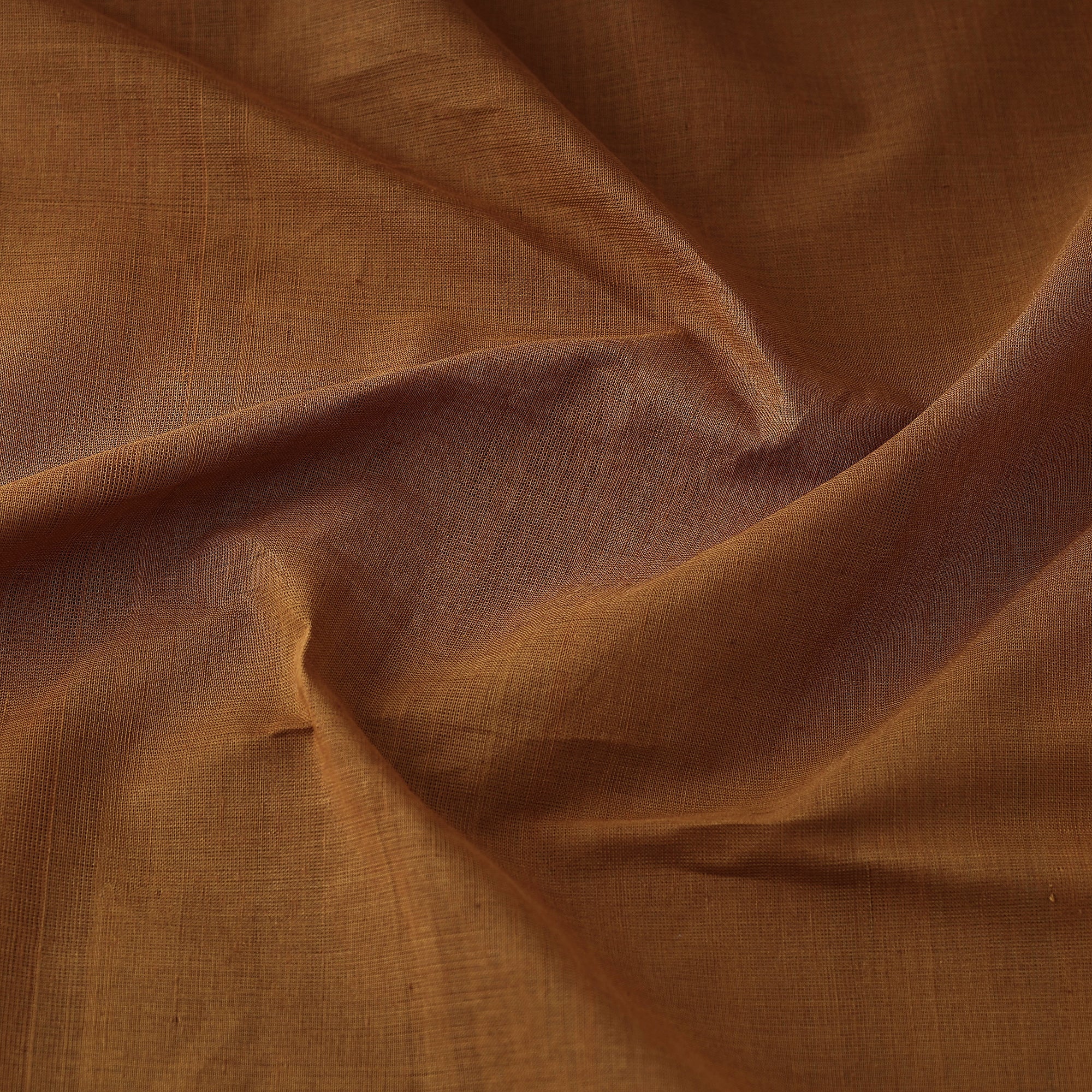 SOUTH KARGHA Brown - Original Mangalagiri Handloom Cotton Fabric - view 2