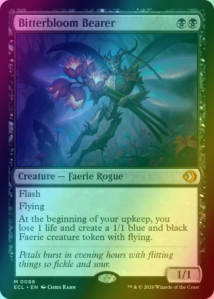 Bitterbloom bearer 88 – Magic Bitterbloom Bearer [88] [Lorwyn Eclipsed] [Foil]