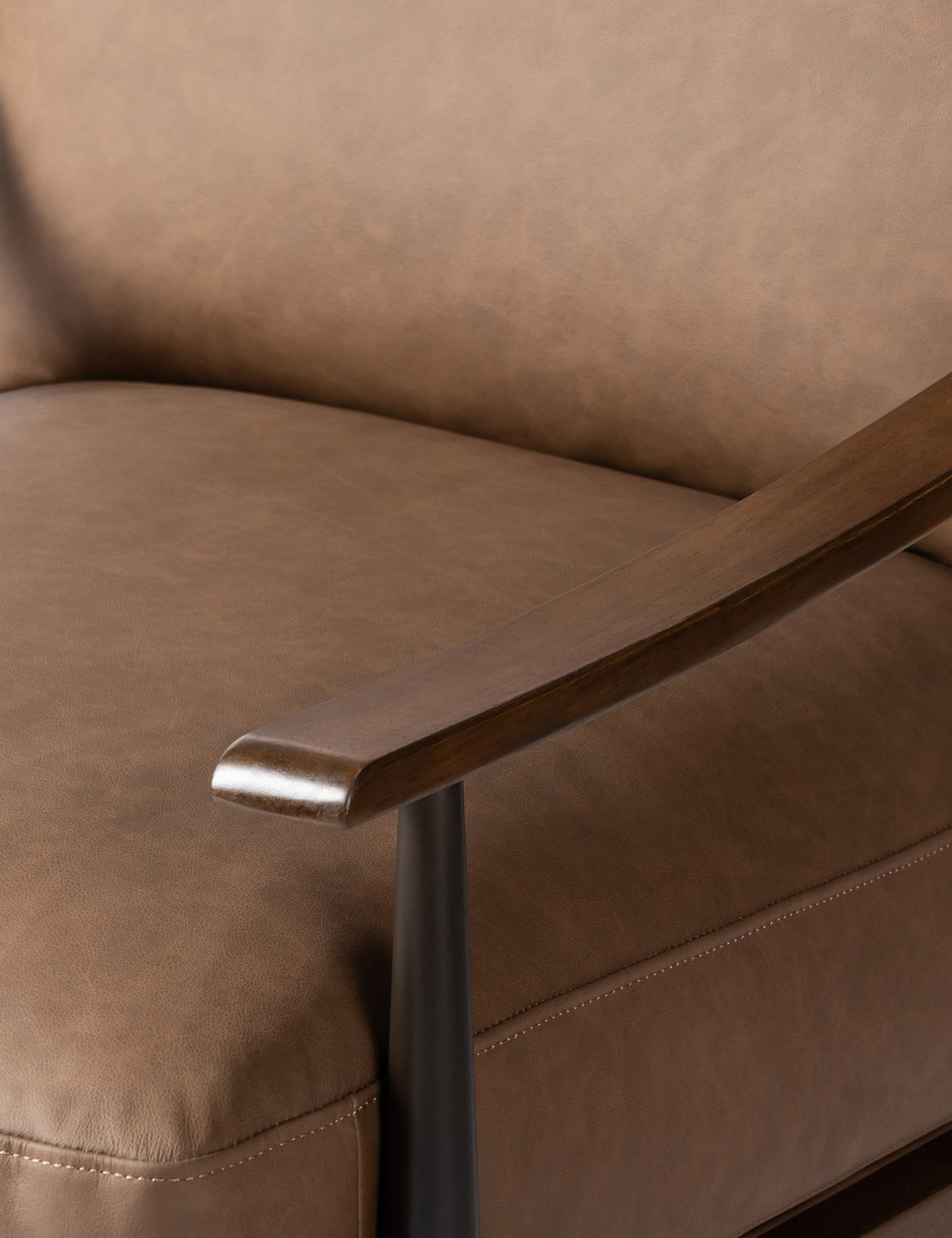 Lulu and Georgia Cedric Accent Chair – Cigar - view 8