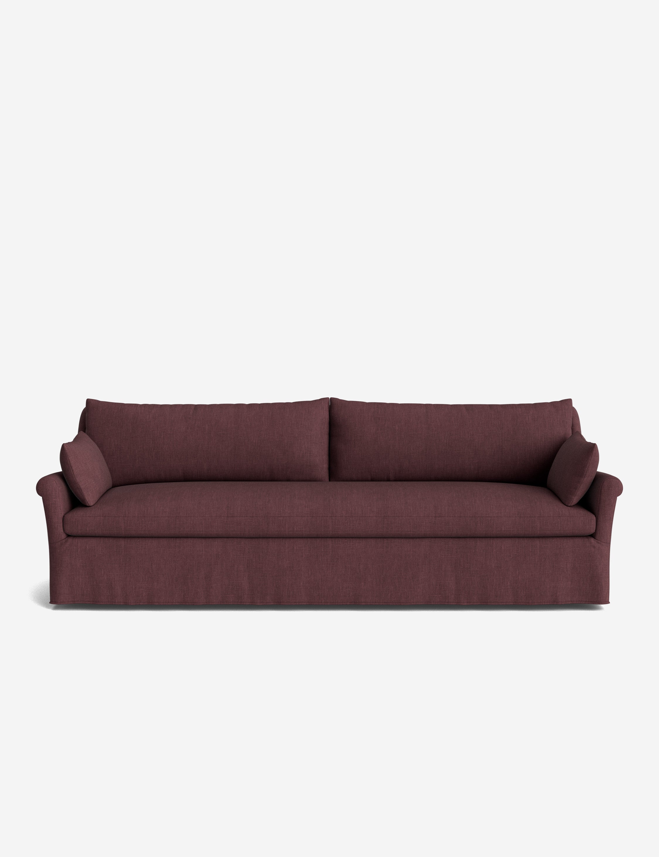 Lulu and Georgia Portola Rolled Arm Slipcover Sofa - view 150