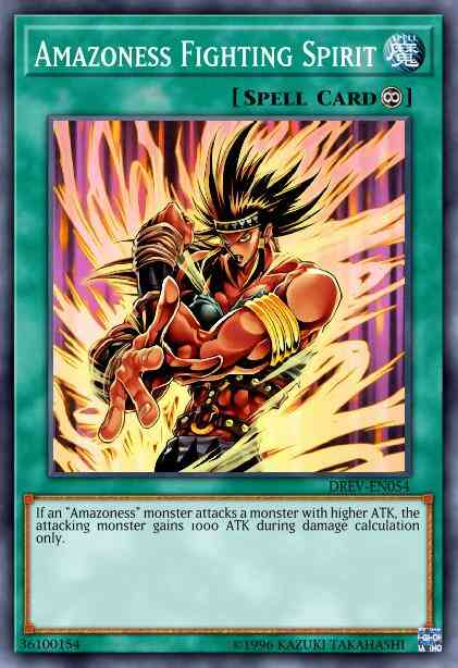 Yu-Gi-Oh! Amazoness Fighting Spirit - DREV-EN054 - Common - Unlimited