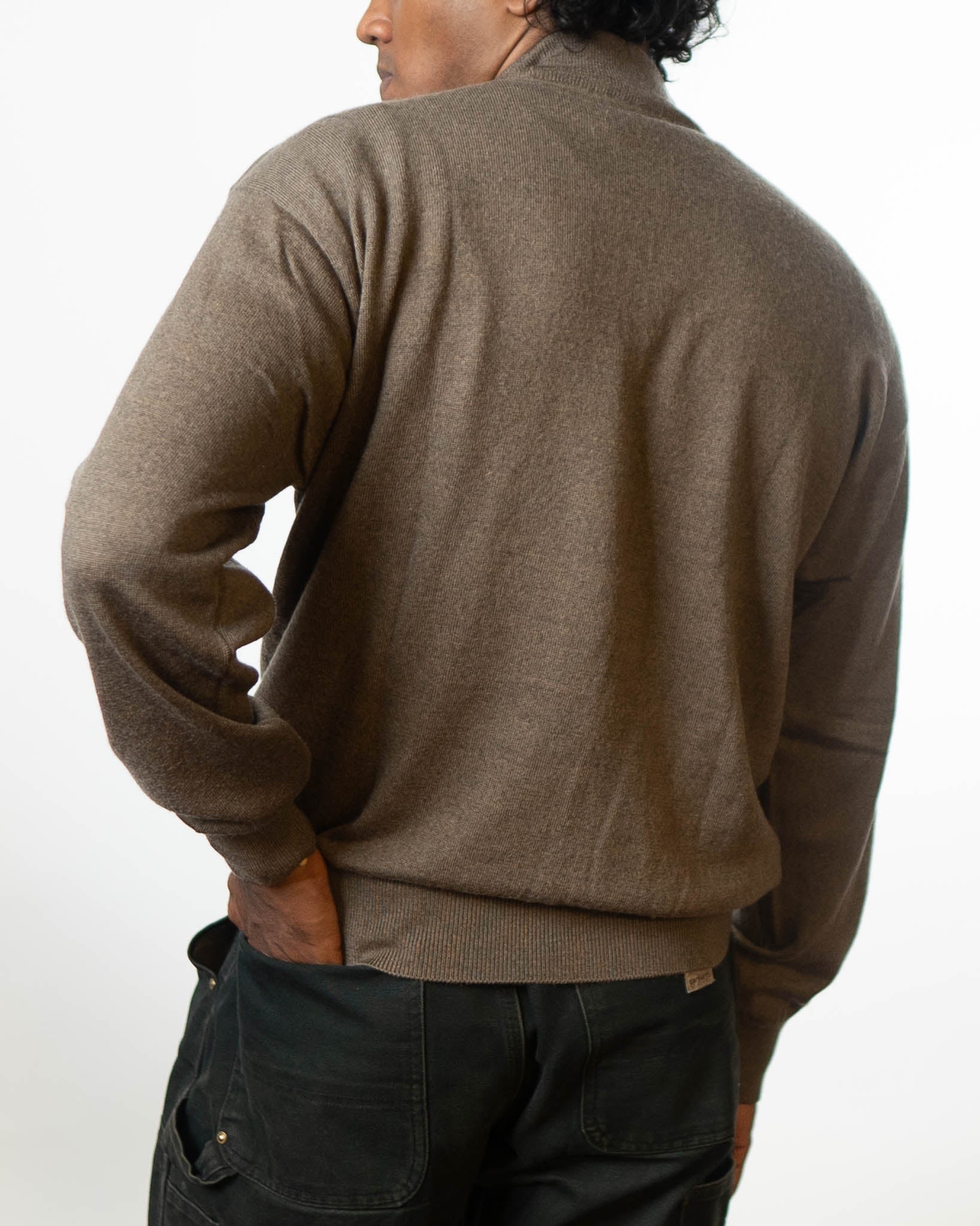 YSL Yves Saint Laurent Vintage Turtleneck Sweater - Brown - view 4