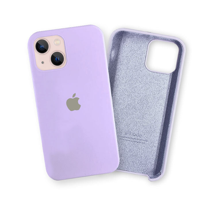 KShop iPhone 13 Mini Silicone Cover - Lavender - view 3