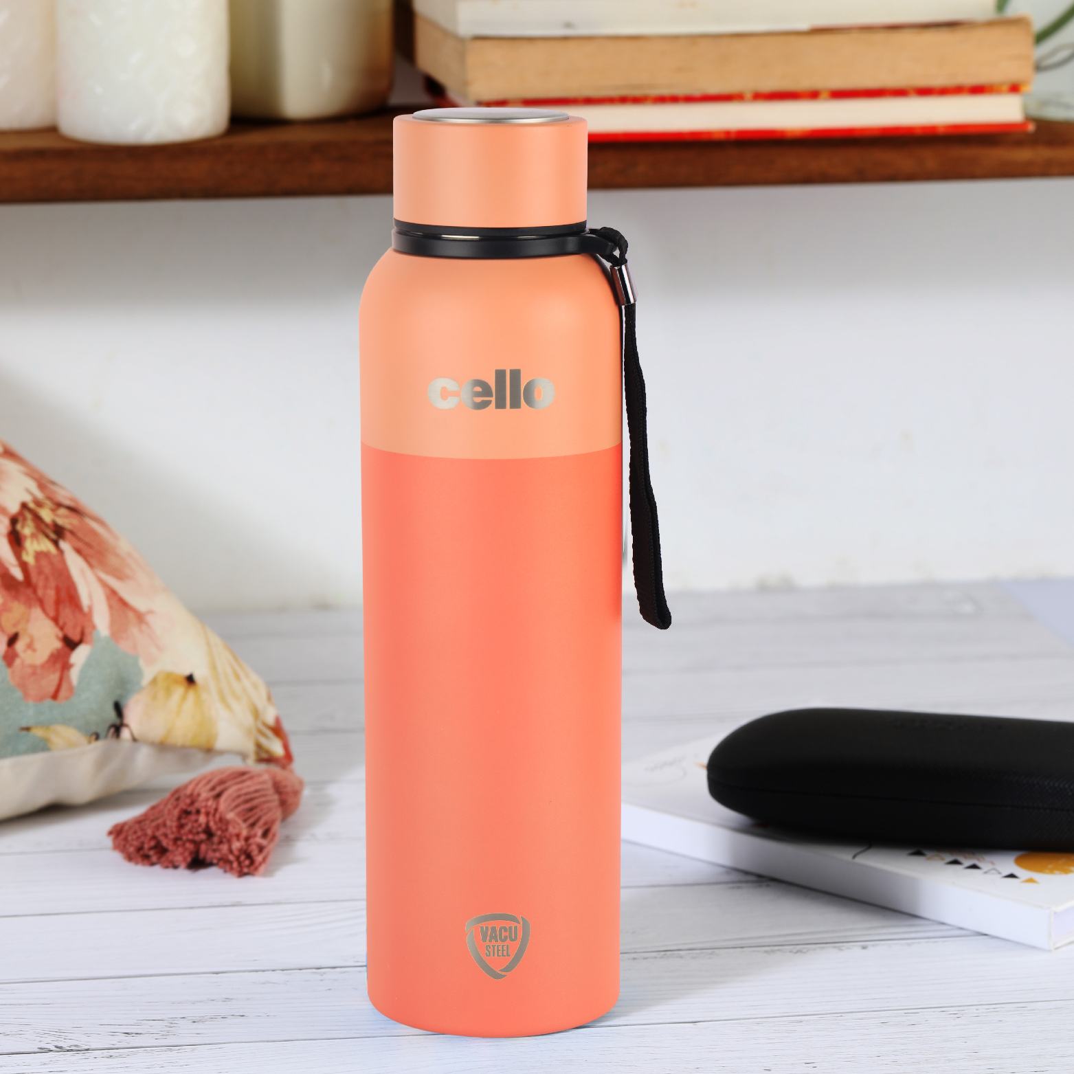 Cello Neo Kent Flask, Vacusteel Water Bottle, 750ml - view 4