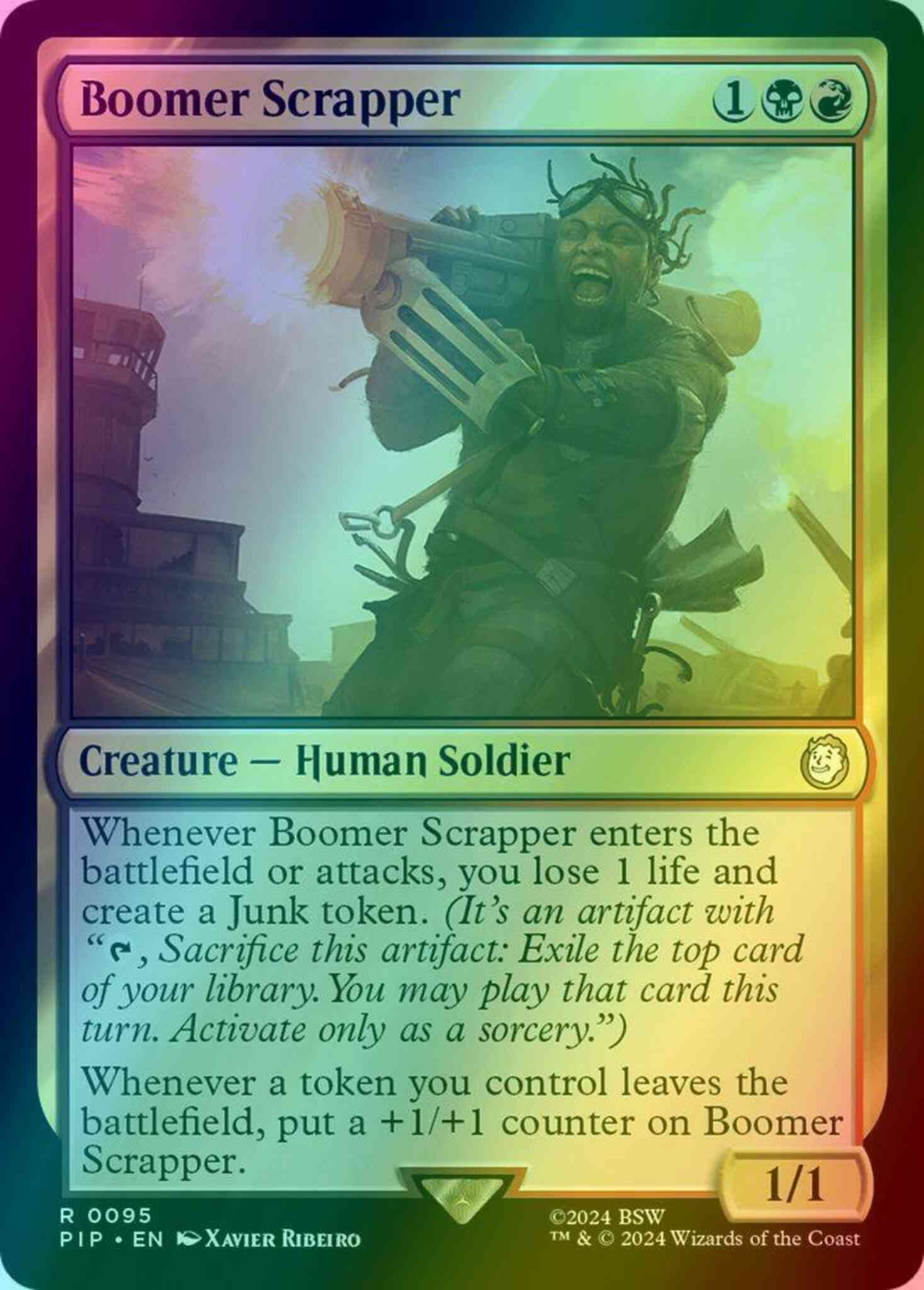 Boomer scrapper 95 – Magic Boomer Scrapper [95] [Fallout] [Foil]
