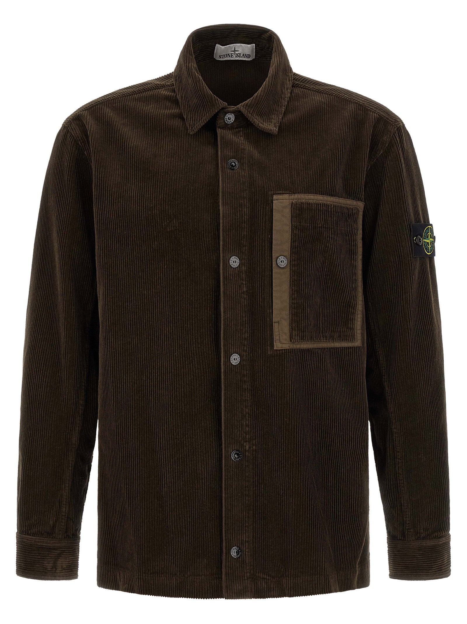 Stone Island 1200016 Overshirt – 100% cotton