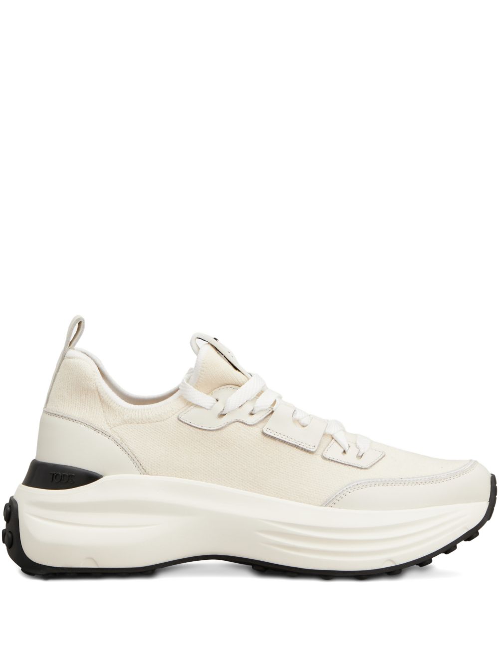 Tod'S Fabric and Leather Sneakers – Fabric 100%