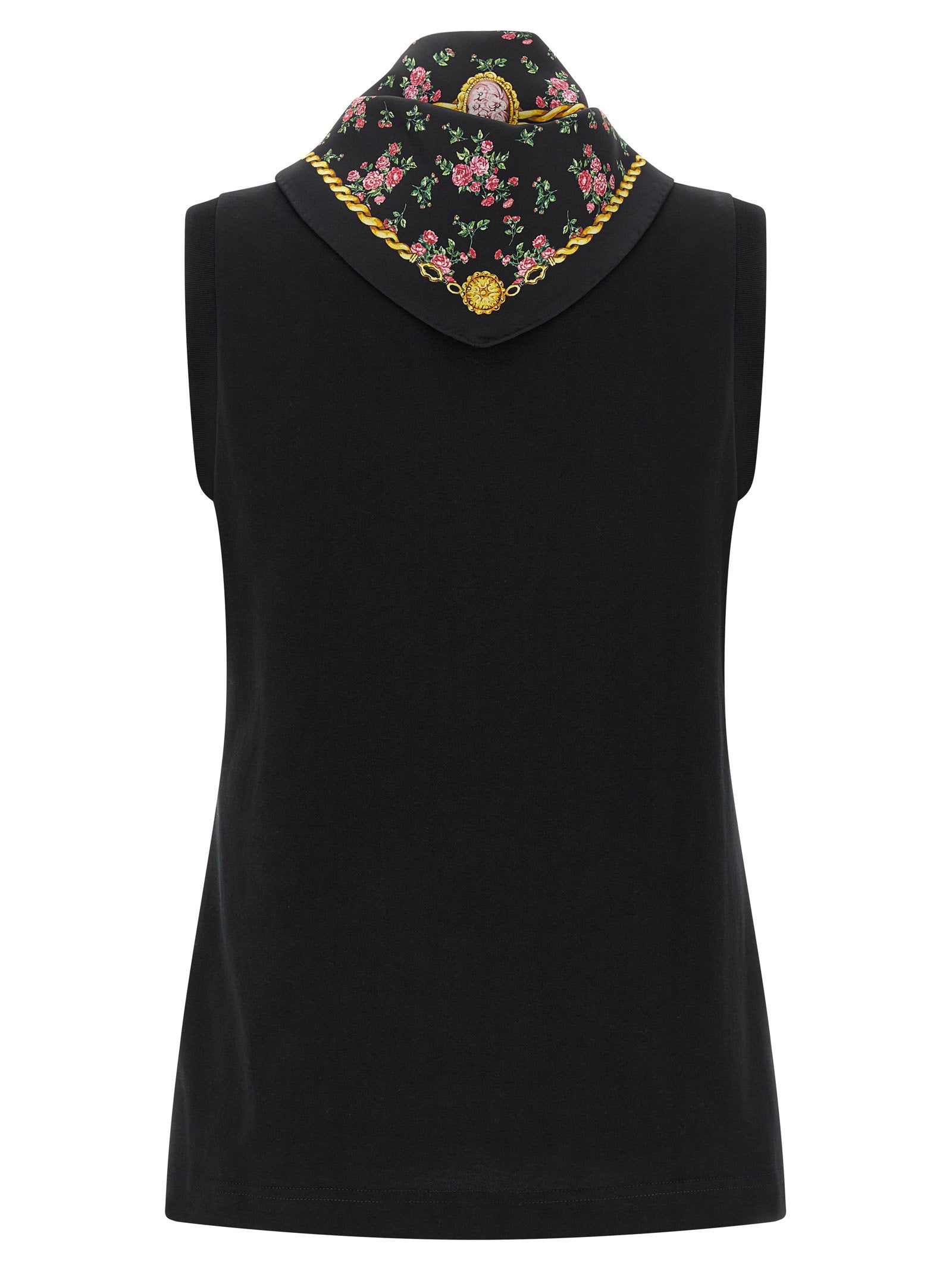 Dolce & Gabbana T-shirt With Scarf – 100% cotton - view 3