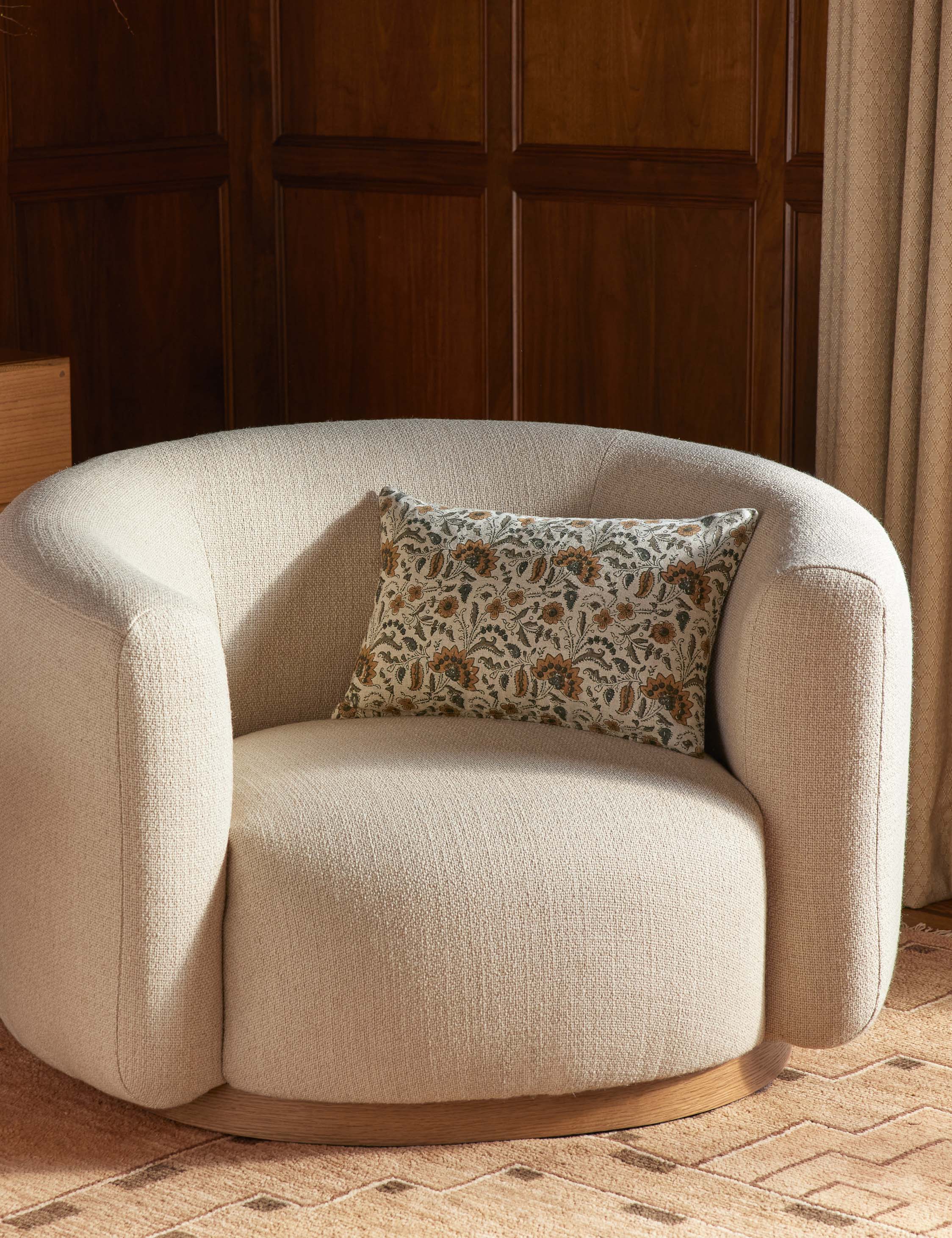Lulu and Georgia Eames Linen Pillow - view 22