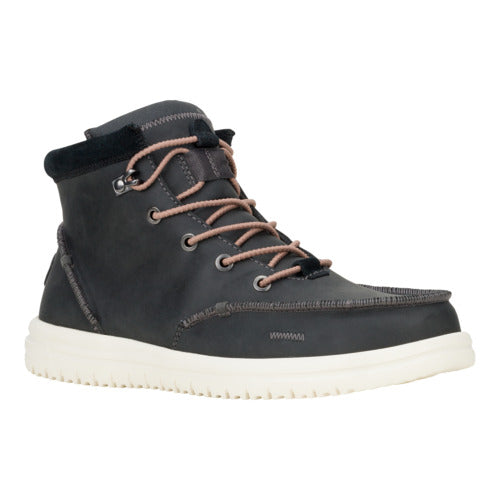HEYDUDE shoes Bradley Nubuck Boot - Black Oyster - view 7