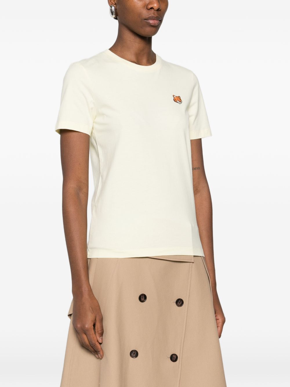 Maison Kitsuné Fox Head cotton t-shirt – Cotton 100% - view 4