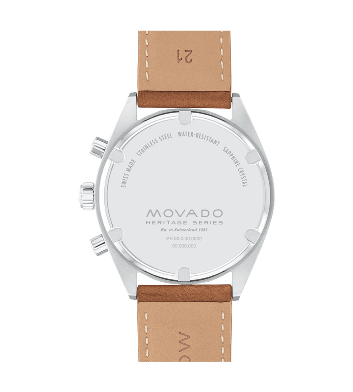 Movado Heritage Series Navy Blue Dial Men 41MM - view 3