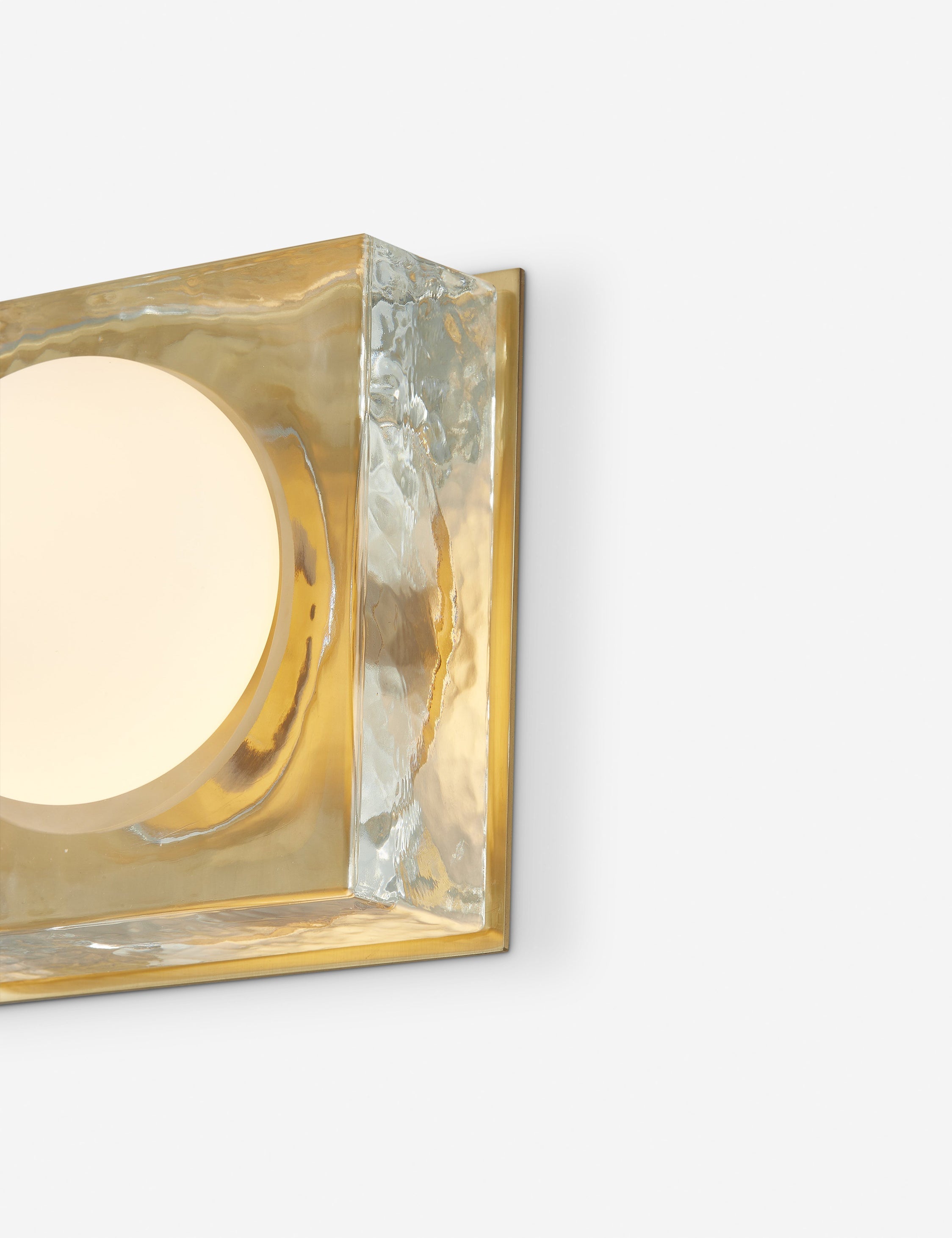 Lulu and Georgia Ravi Square Sconce - view 5