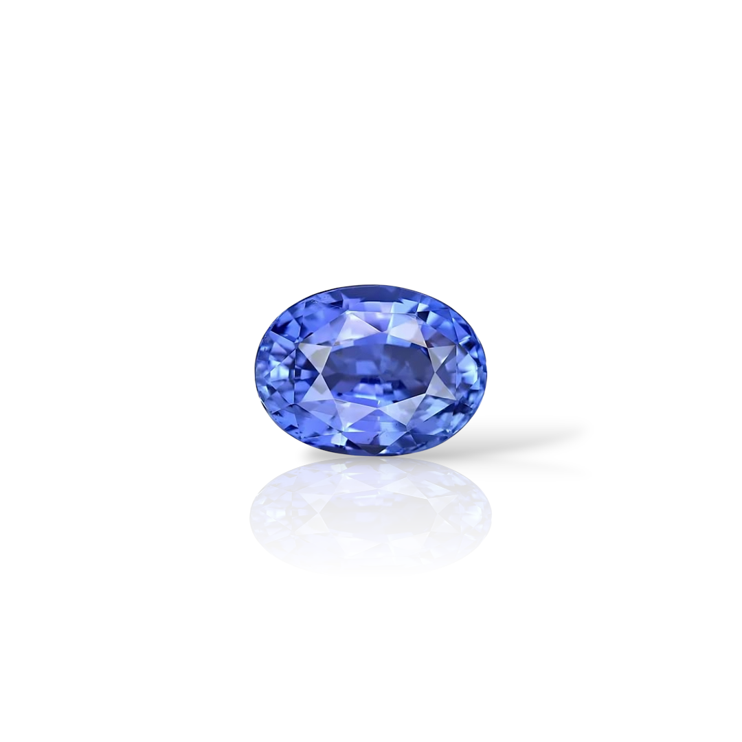 Gemsmantra Blue Sapphire (5.86 Ratti, 5.33 Carat)