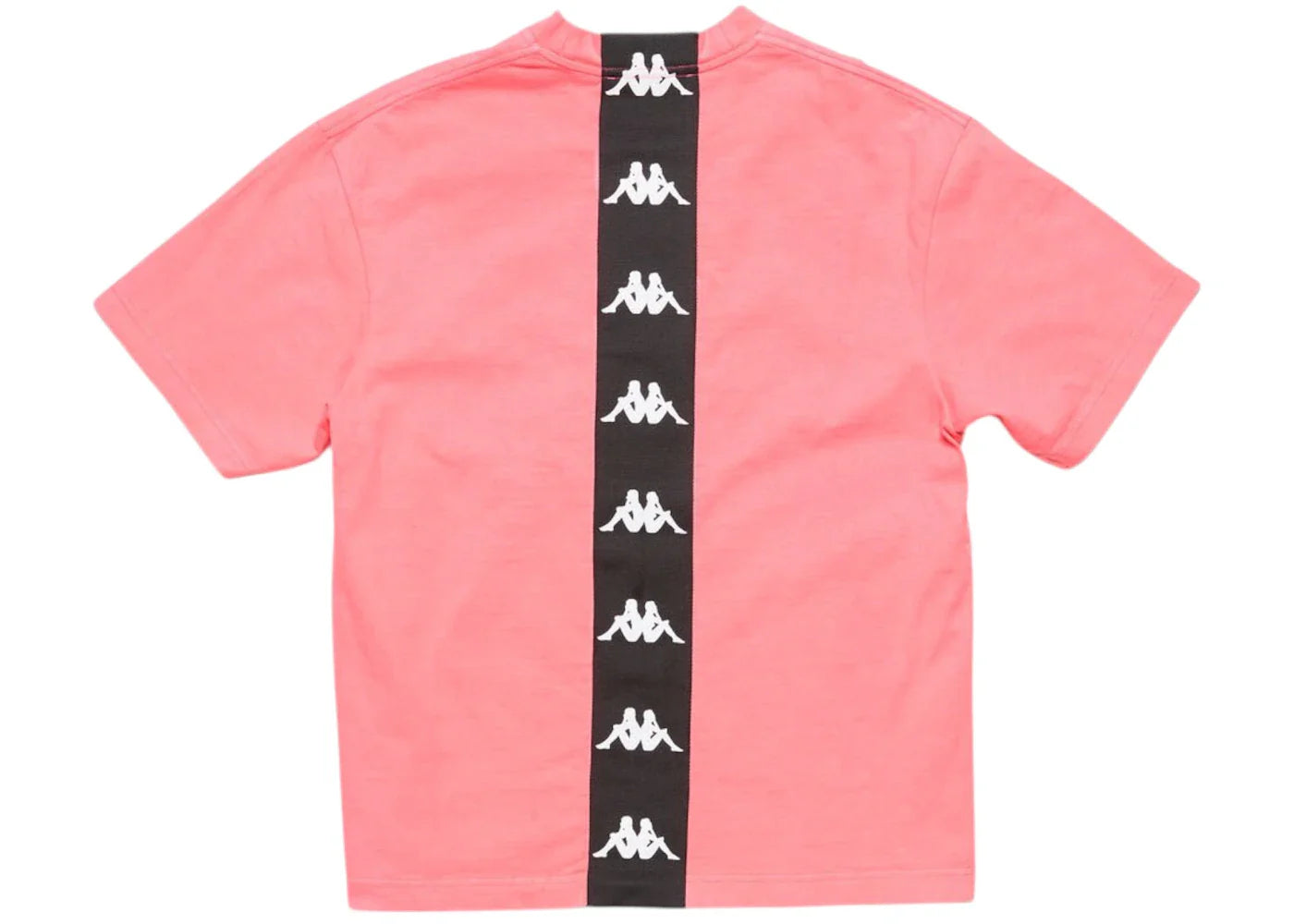 Acne Studios x Kappa Short Sleeve Logo T-shirt Neon Pink - view 2
