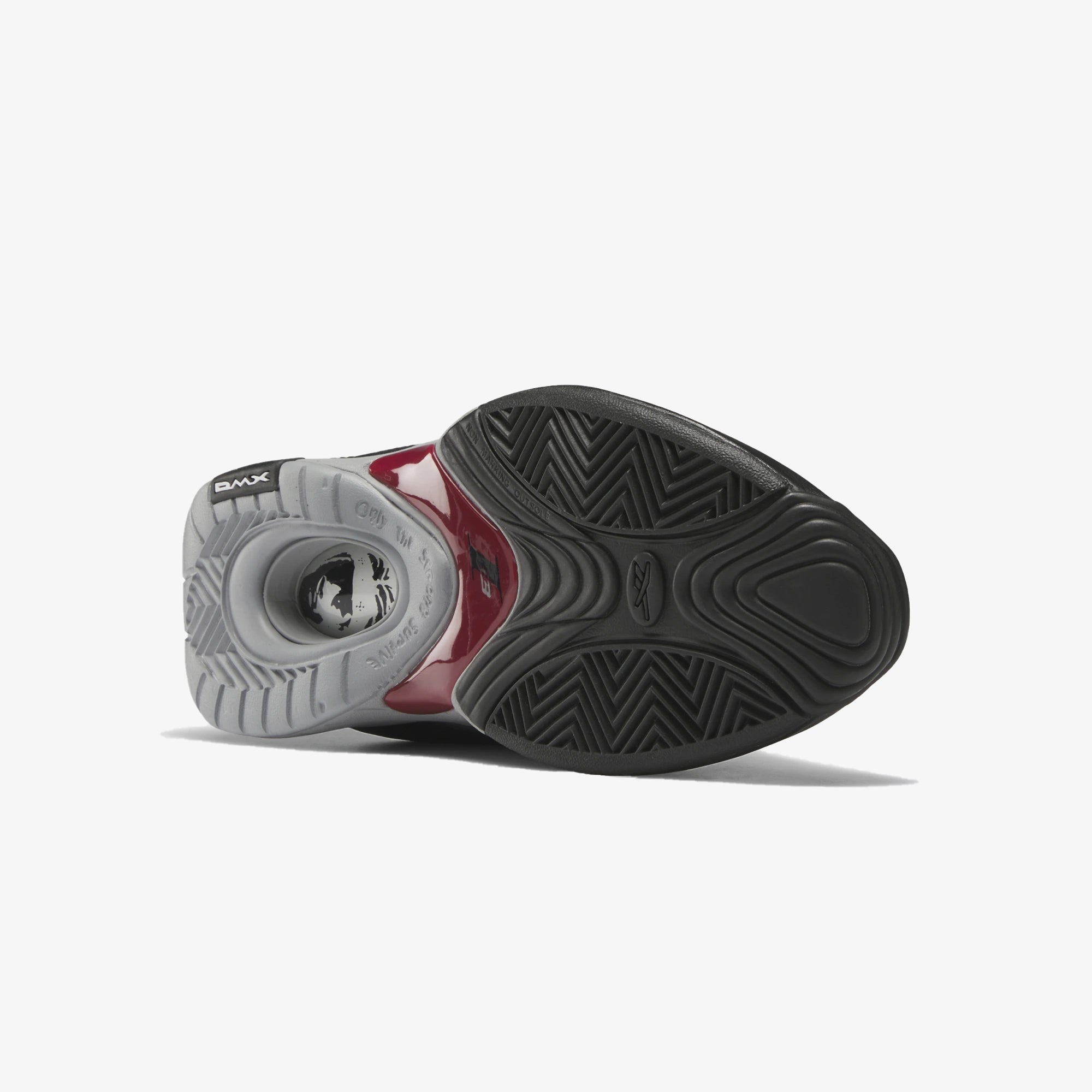 Reebok | ANSWER IV { CORE BLACK/FLASH RED - view 3
