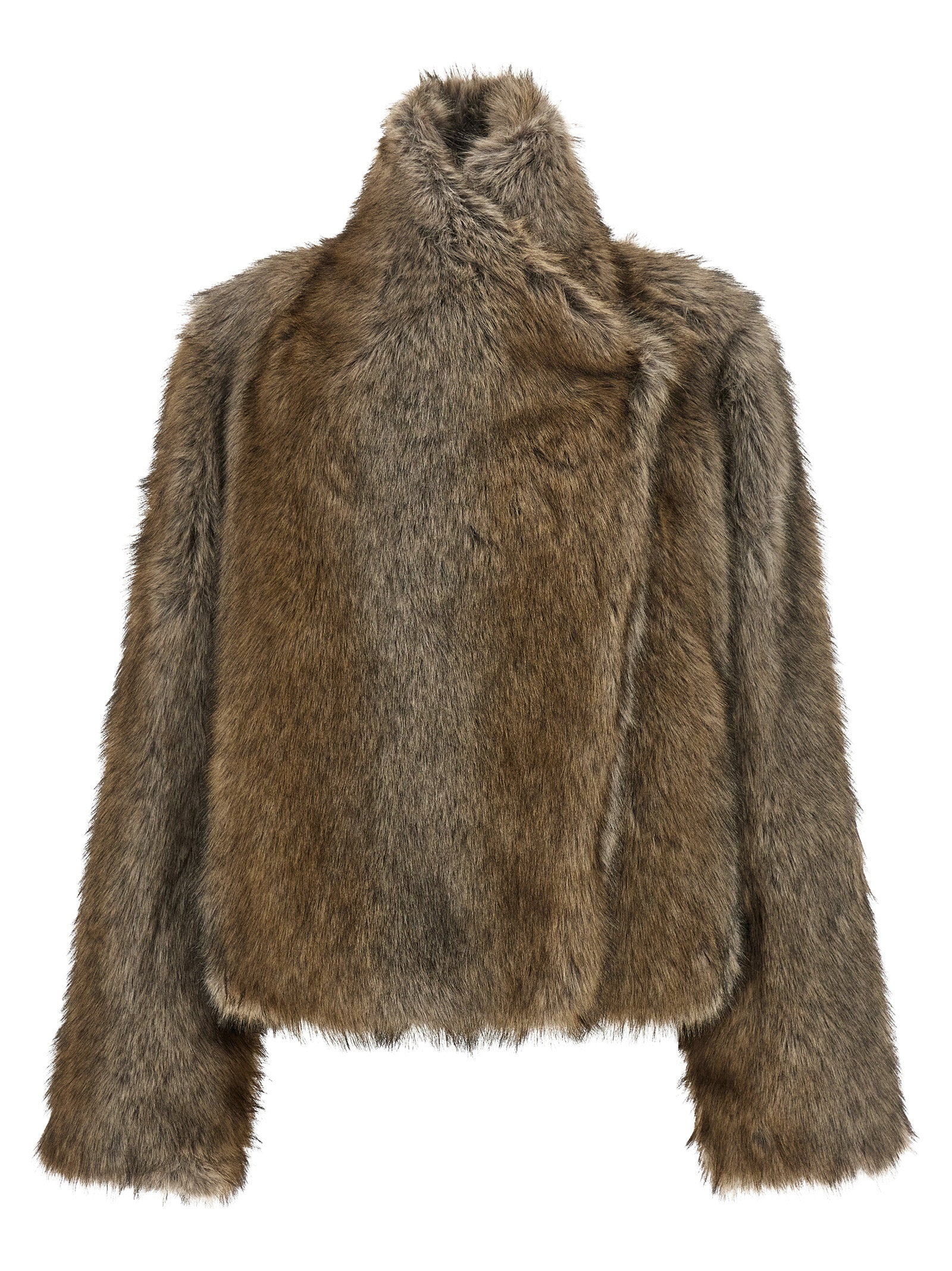B&B Couture Brigitte First Eco-fur Coat – 100% polyester