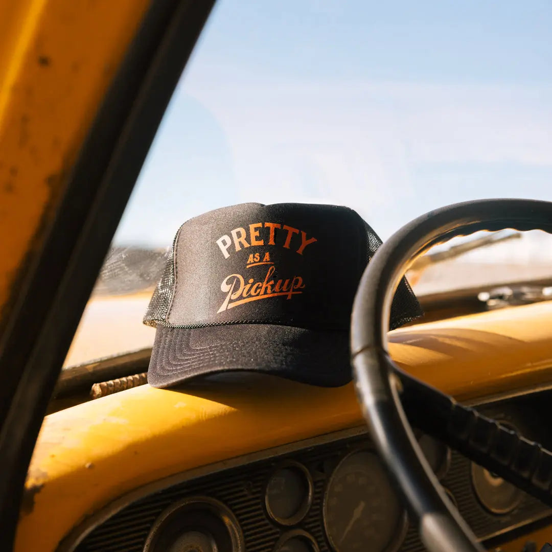 Radial Pretty Foam Trucker Hat – Black - view 3