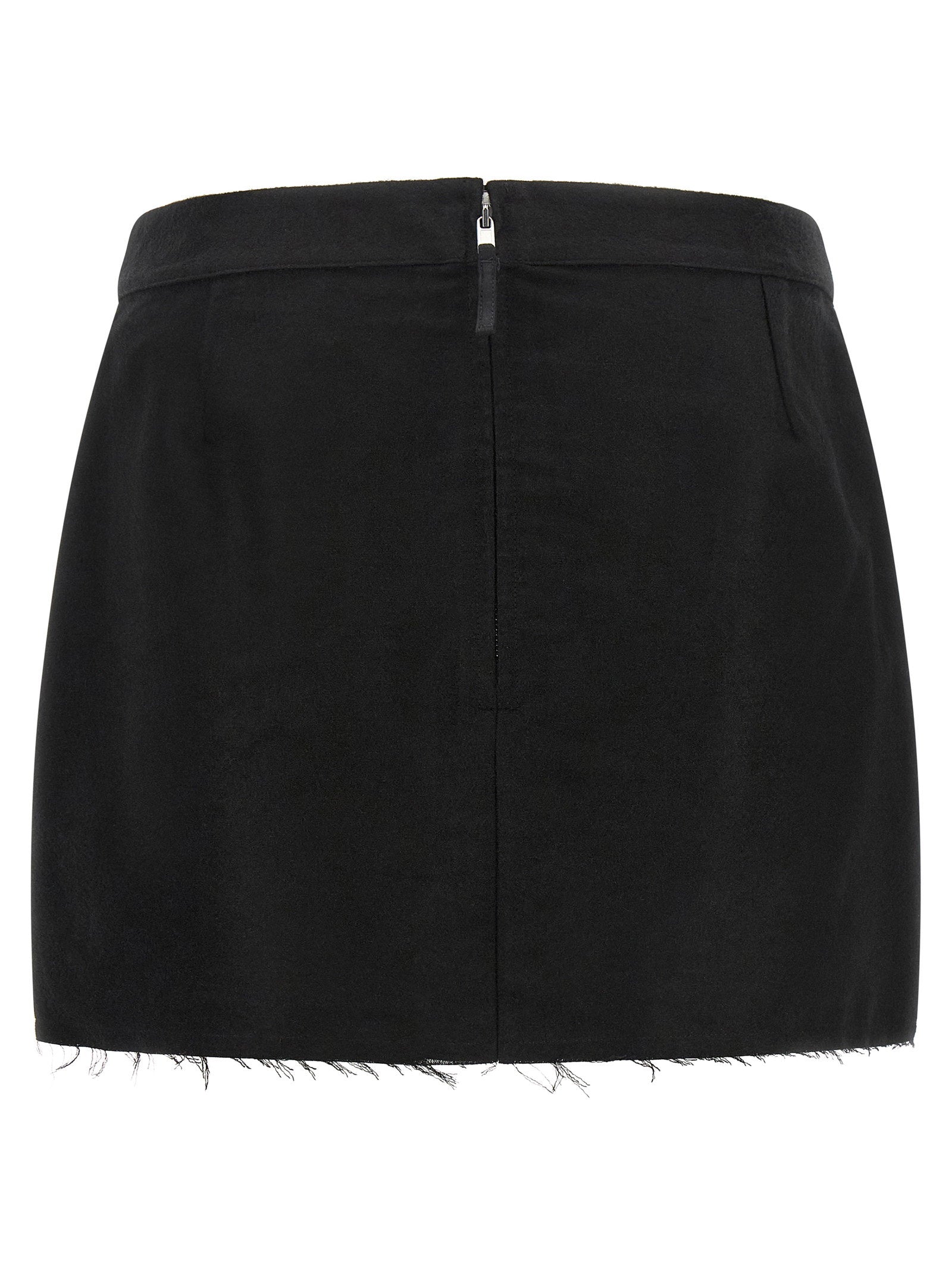 Rick Owens Fog Cutoff Skirt – 73% ramie, 27% cotton - view 2