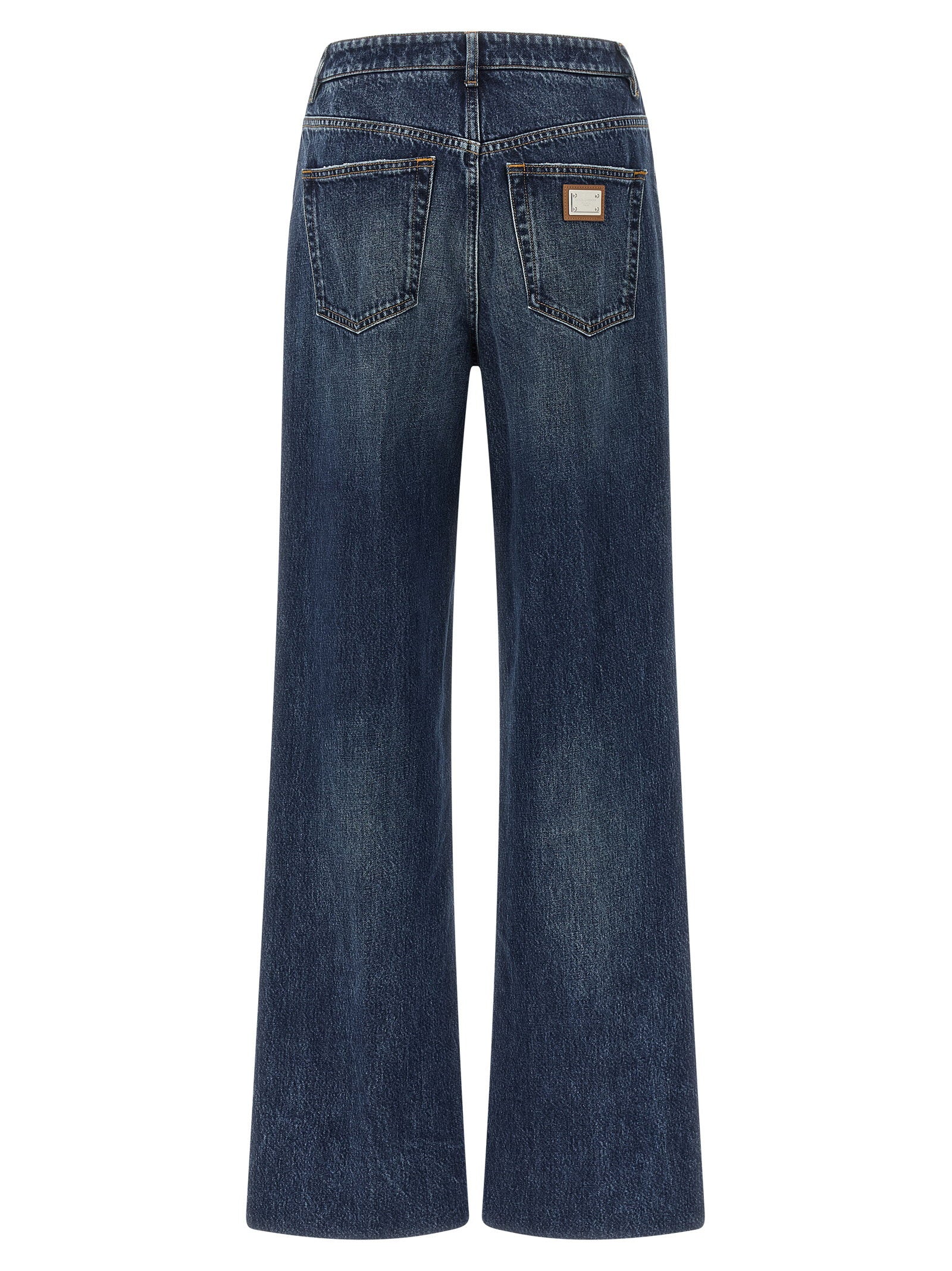 Dolce & Gabbana Logo Plaque Jeans – 100% cotton - view 2