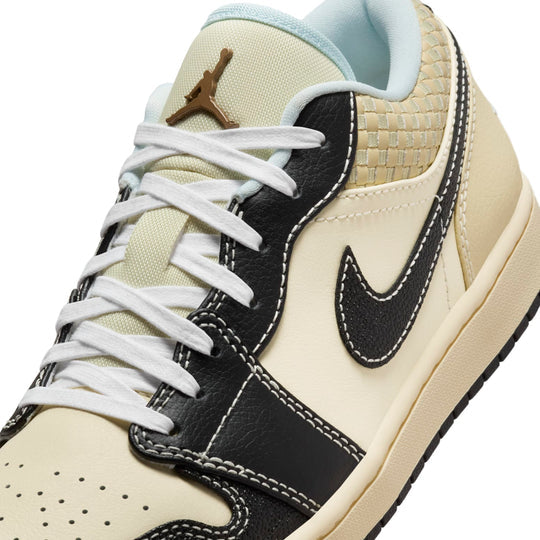 Air Jordan 1 Low Se Coconut Milk Black Muslin - view 5