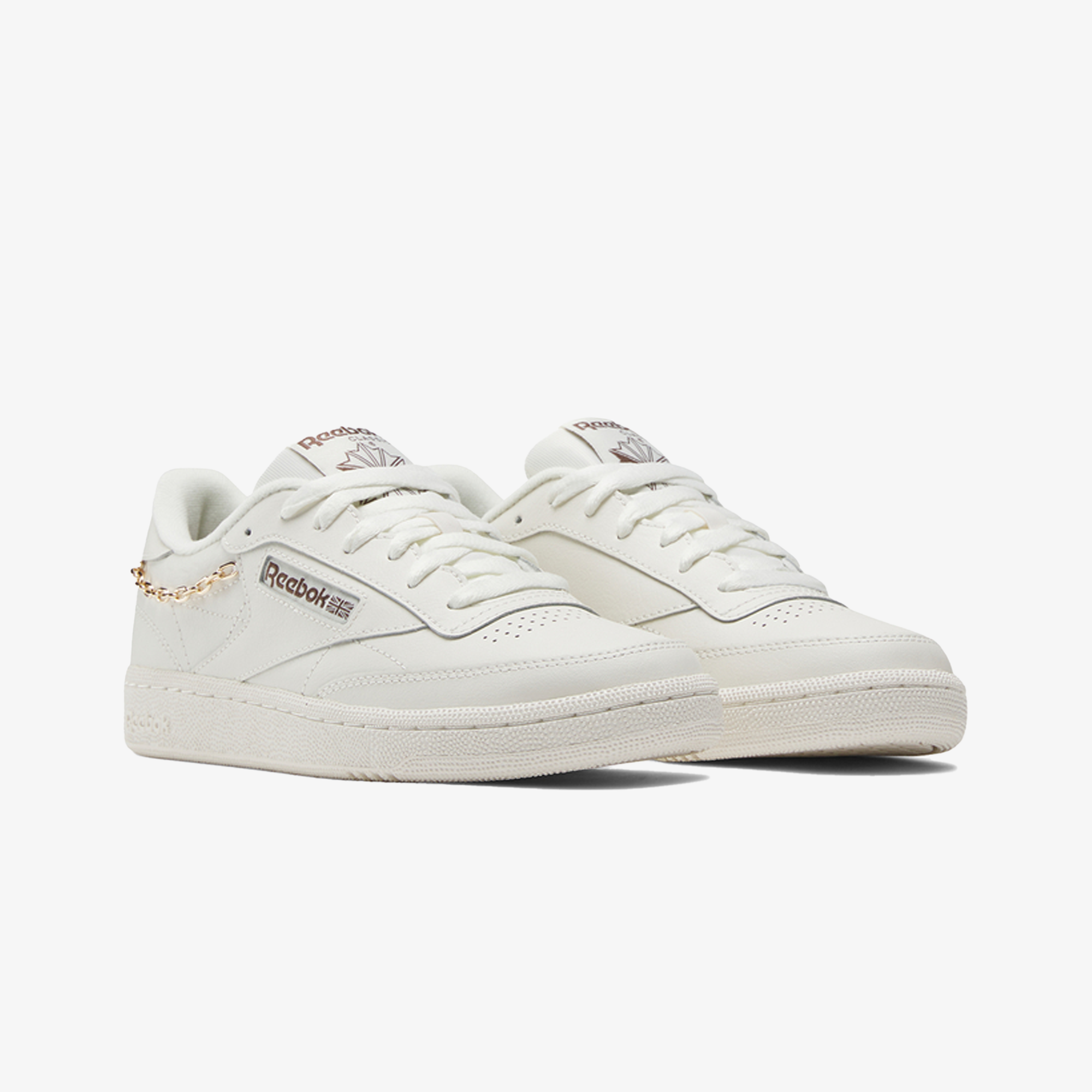Reebok | CLUB C 85 { CHALK/GOLD METALLIC