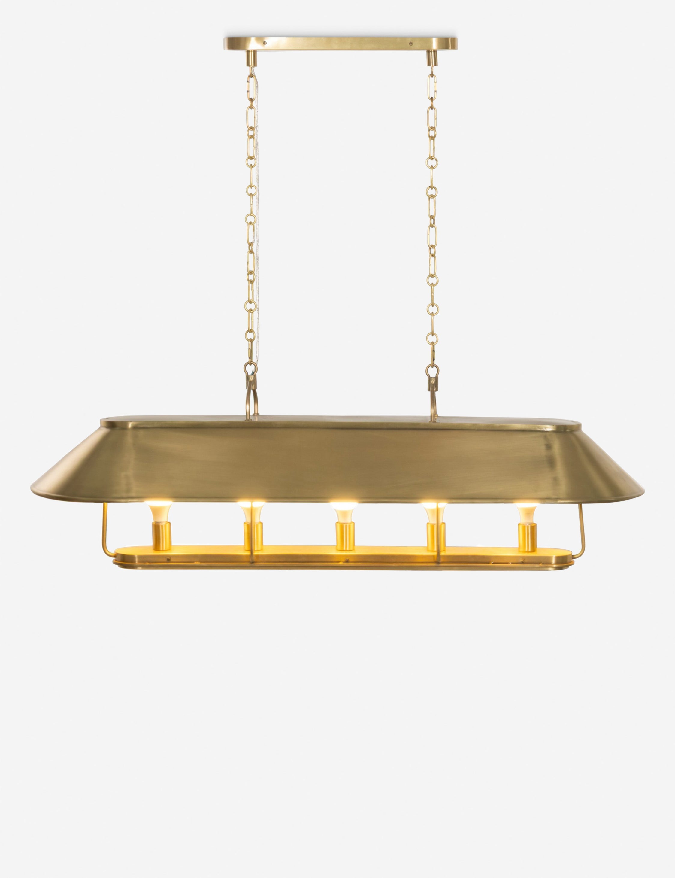 Lulu and Georgia Germain Linear Chandelier by Amber Lewis x Four Hands - view 2
