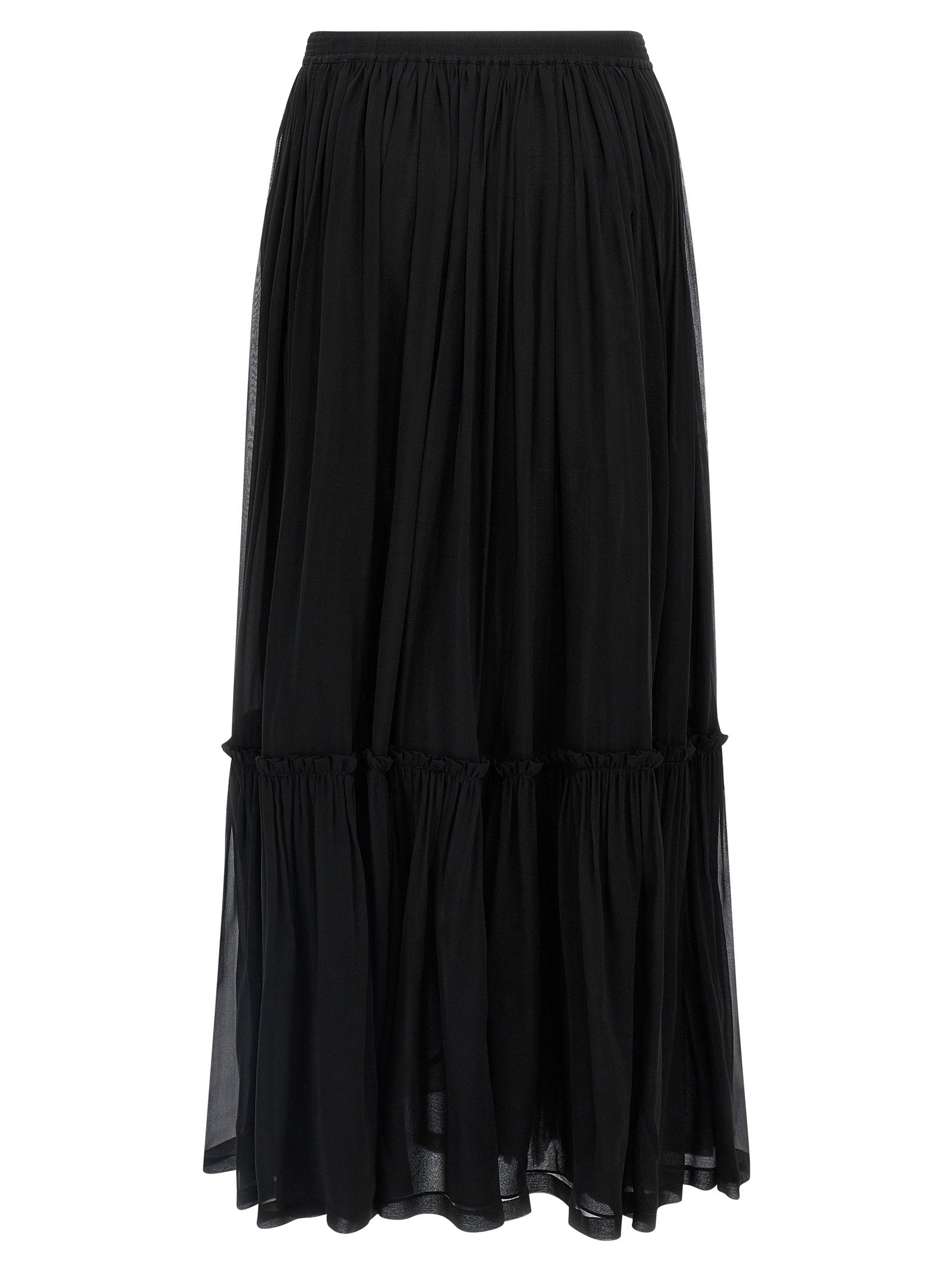 Saint Laurent Long Skirt – 100% silk - view 2