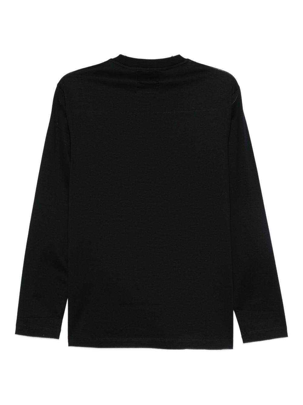 Emporio Armani Long-sleeved cotton T-shirt – Cotton  100% - view 2