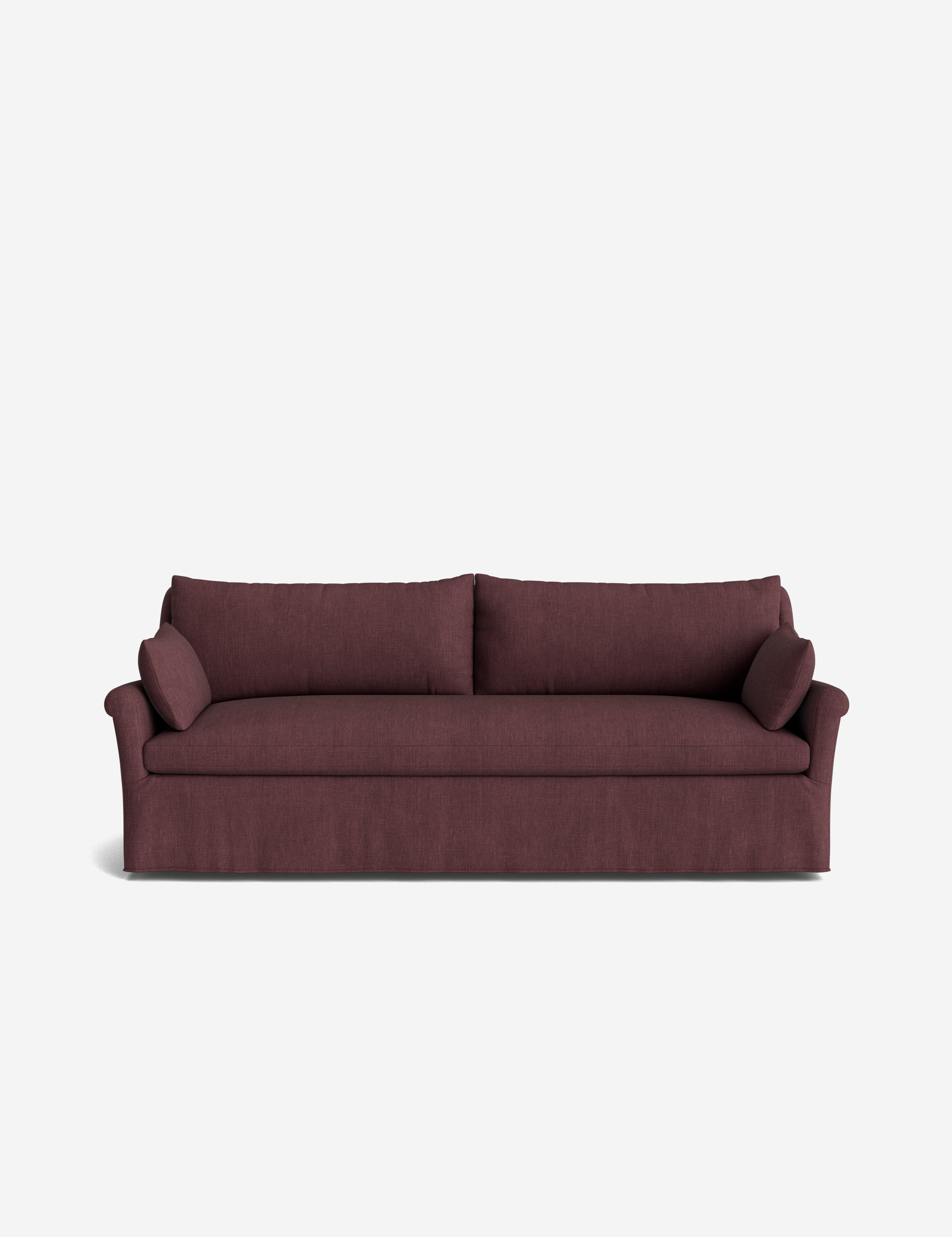 Lulu and Georgia Portola Rolled Arm Slipcover Sofa - view 149