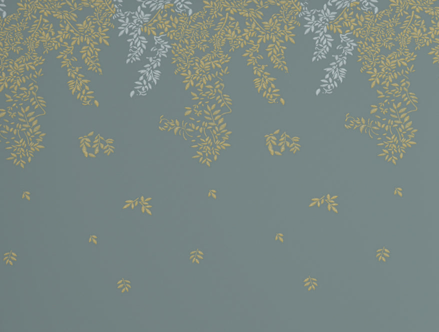 Spaces India Gara Floral Grey 100% Cotton King Size Bedsheet - Rangana by Spaces - view 7
