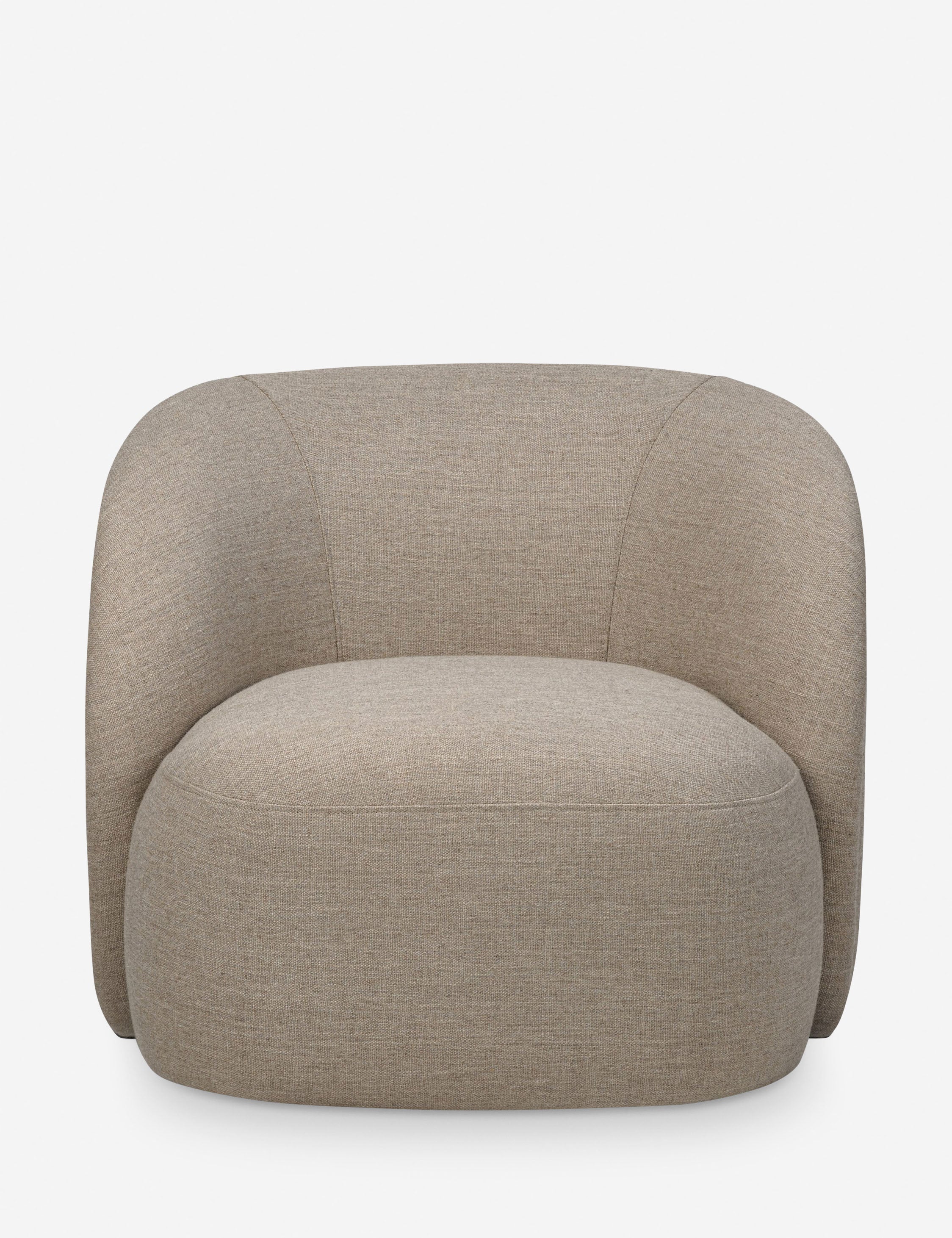 Lulu and Georgia Lada Swivel Chair – Taupe