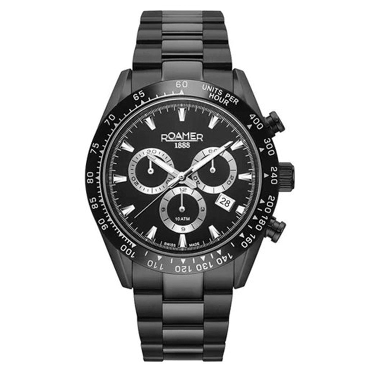 Roamer Monza Black Dial