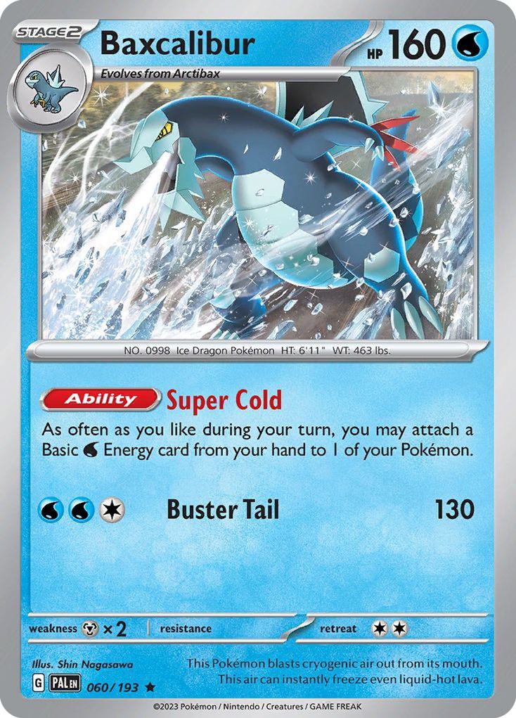 Rare sv02-060 holo – Pokémon Baxcalibur - 060/193 - Rare [sv02-060] [Holo]