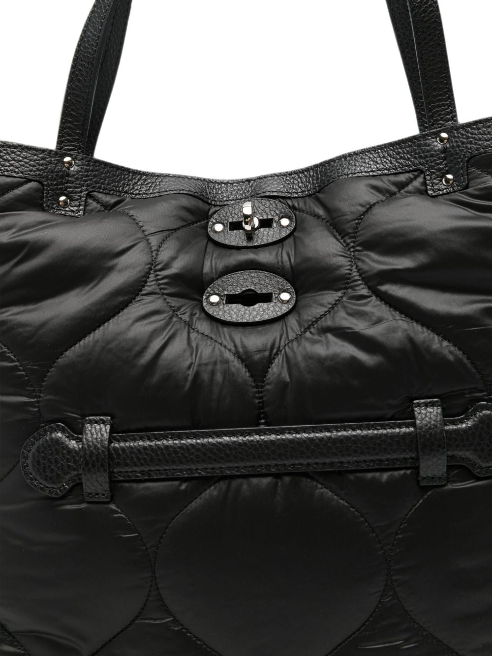 Zanellato Quilted Medium Tote - view 4