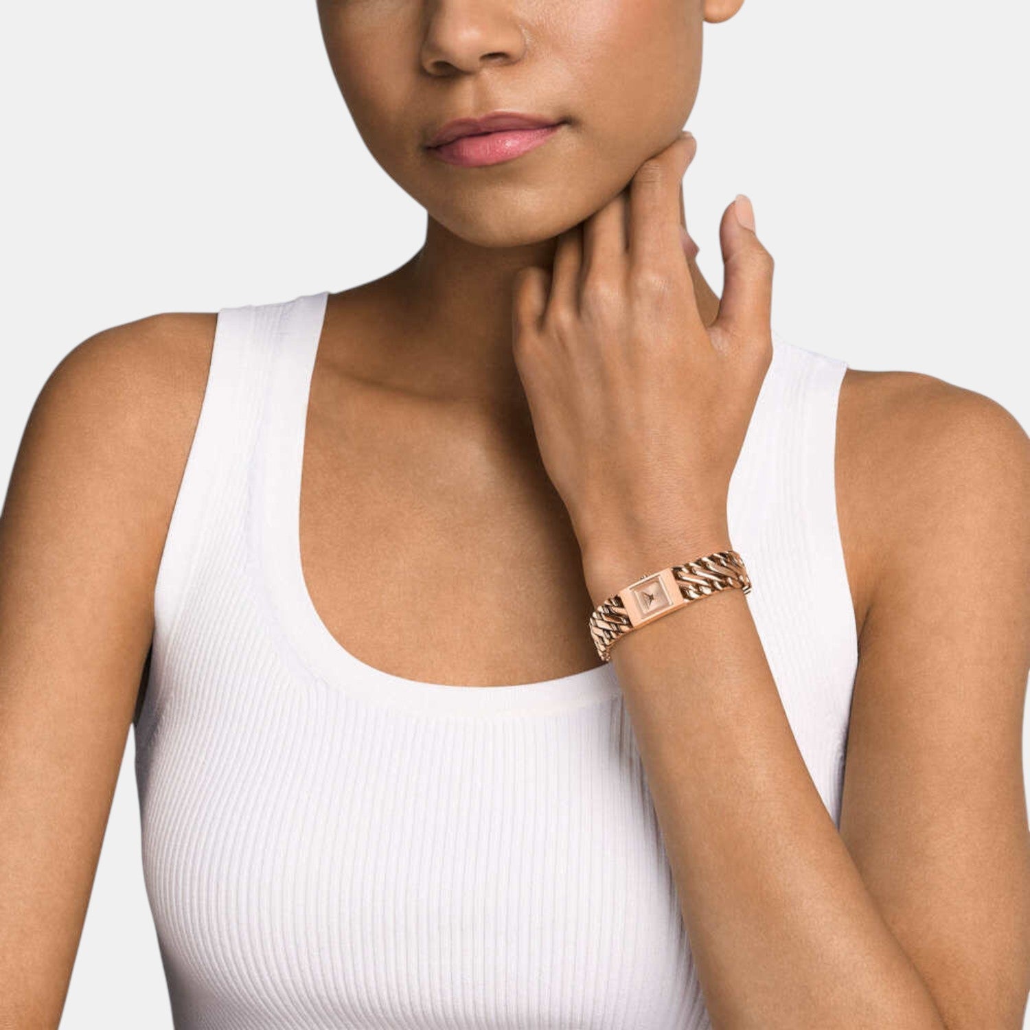 Michael Kors Darrington Women Quartz Rose Gold Dial Analog Stainless Steel Watch MK4908 - view 2