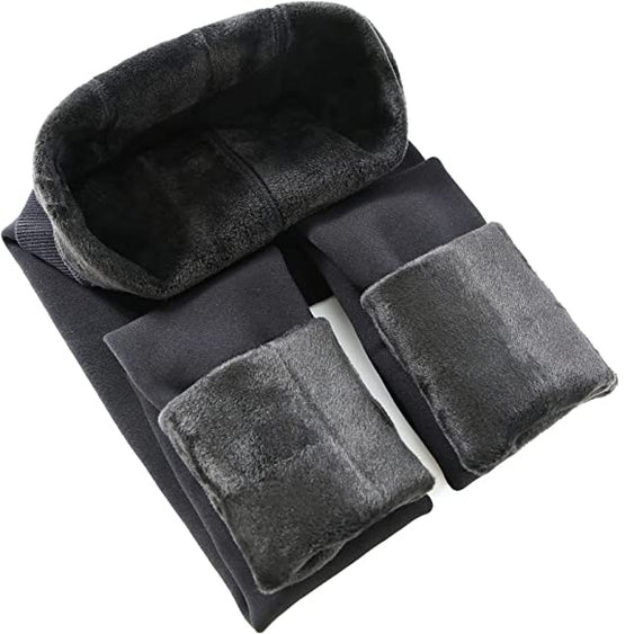 Cash on Delivery Available Upyogaa Warm Fur Lined Leggings - view 18