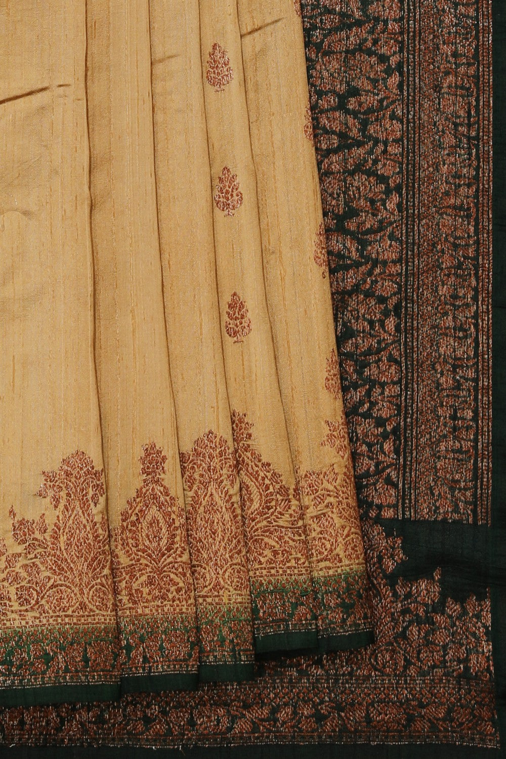 Kalanjali Dupion Silk Handloom Banarasi Saree
